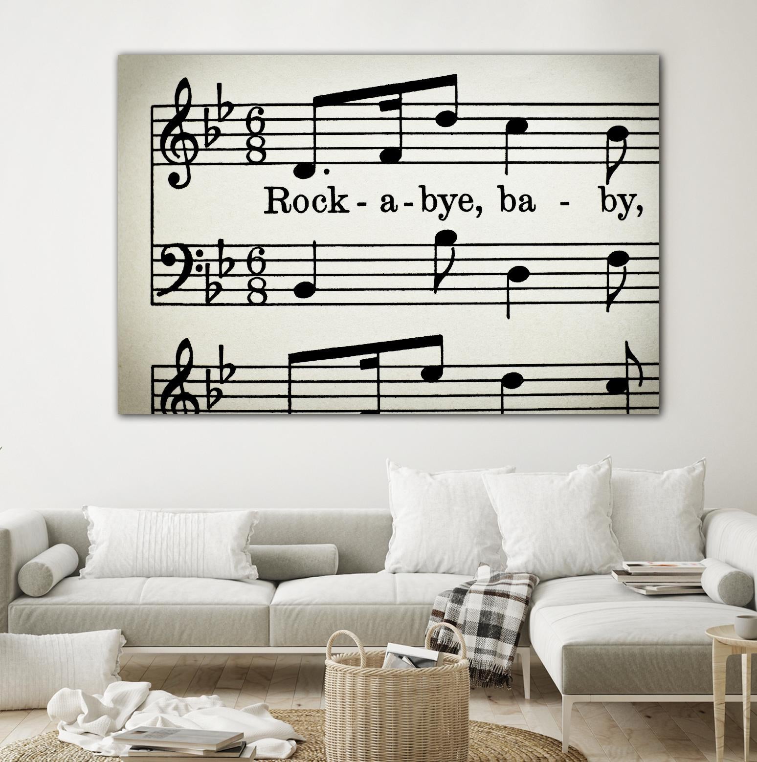 Rock a Bye by Amy Smith on GIANT ART - white photo art