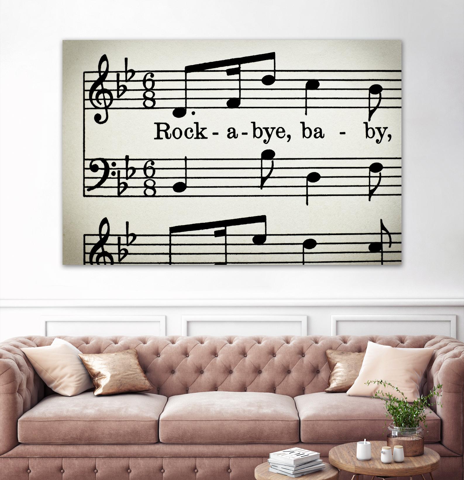 Rock a Bye by Amy Smith on GIANT ART - white photo art