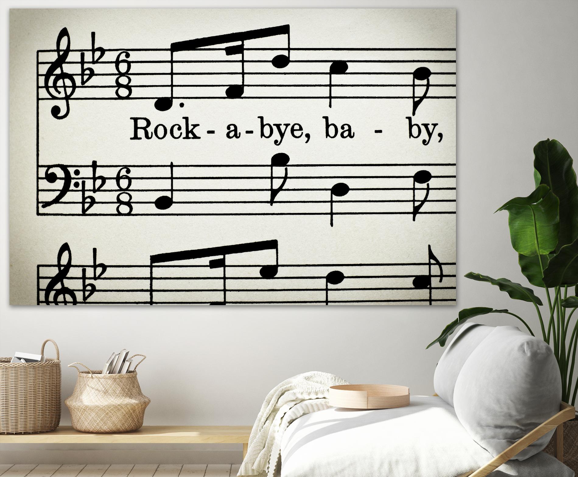 Rock a Bye by Amy Smith on GIANT ART - white photo art