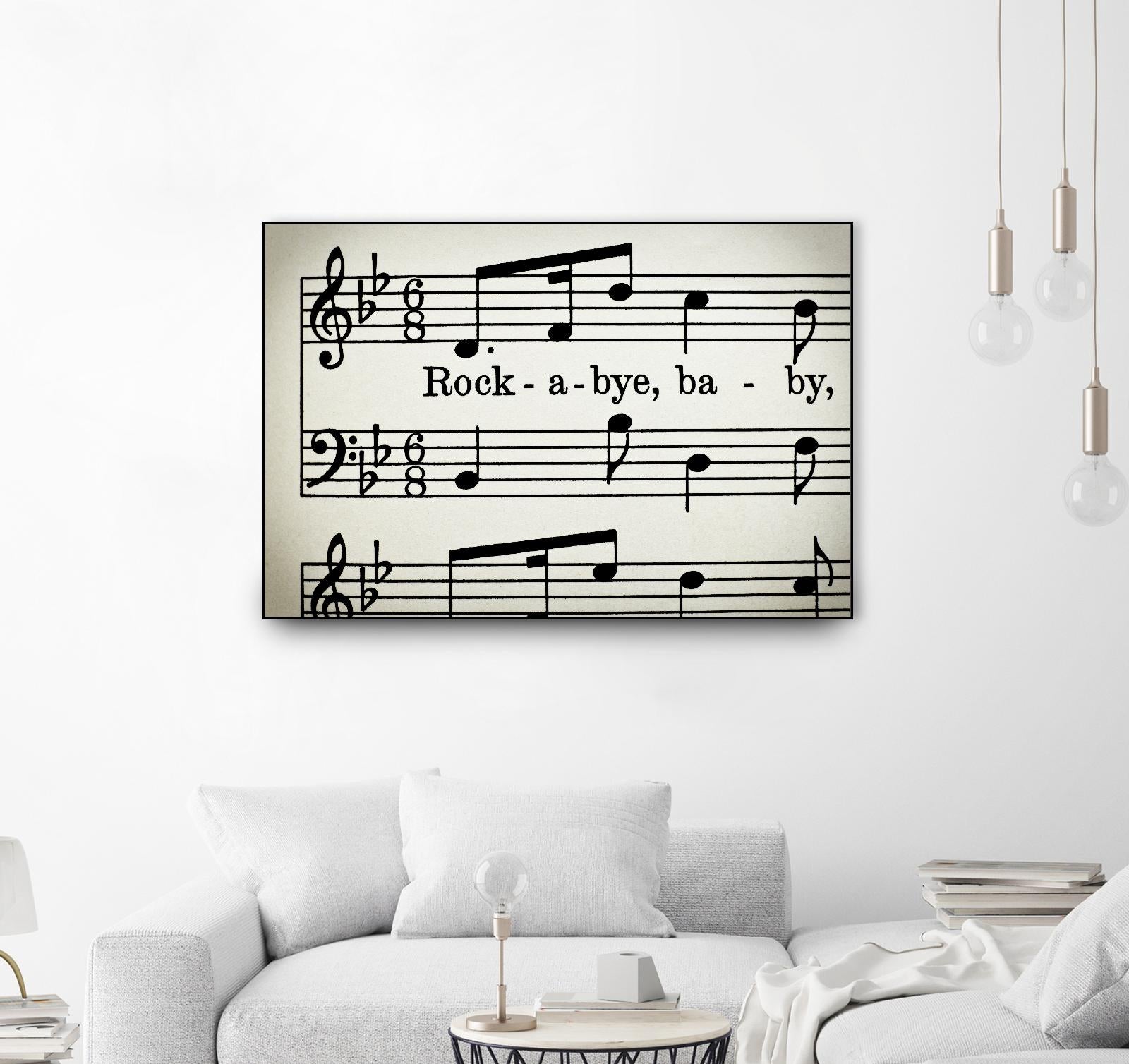 Rock a Bye by Amy Smith on GIANT ART - white photo art