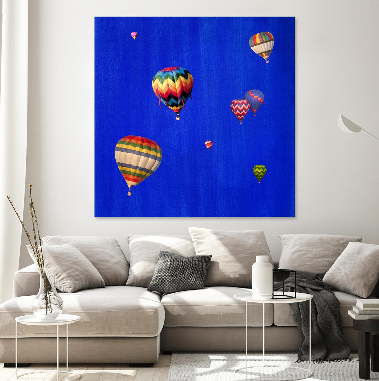 Lift Off C by GI ArtLab on GIANT ART - yellow pop art - alternative