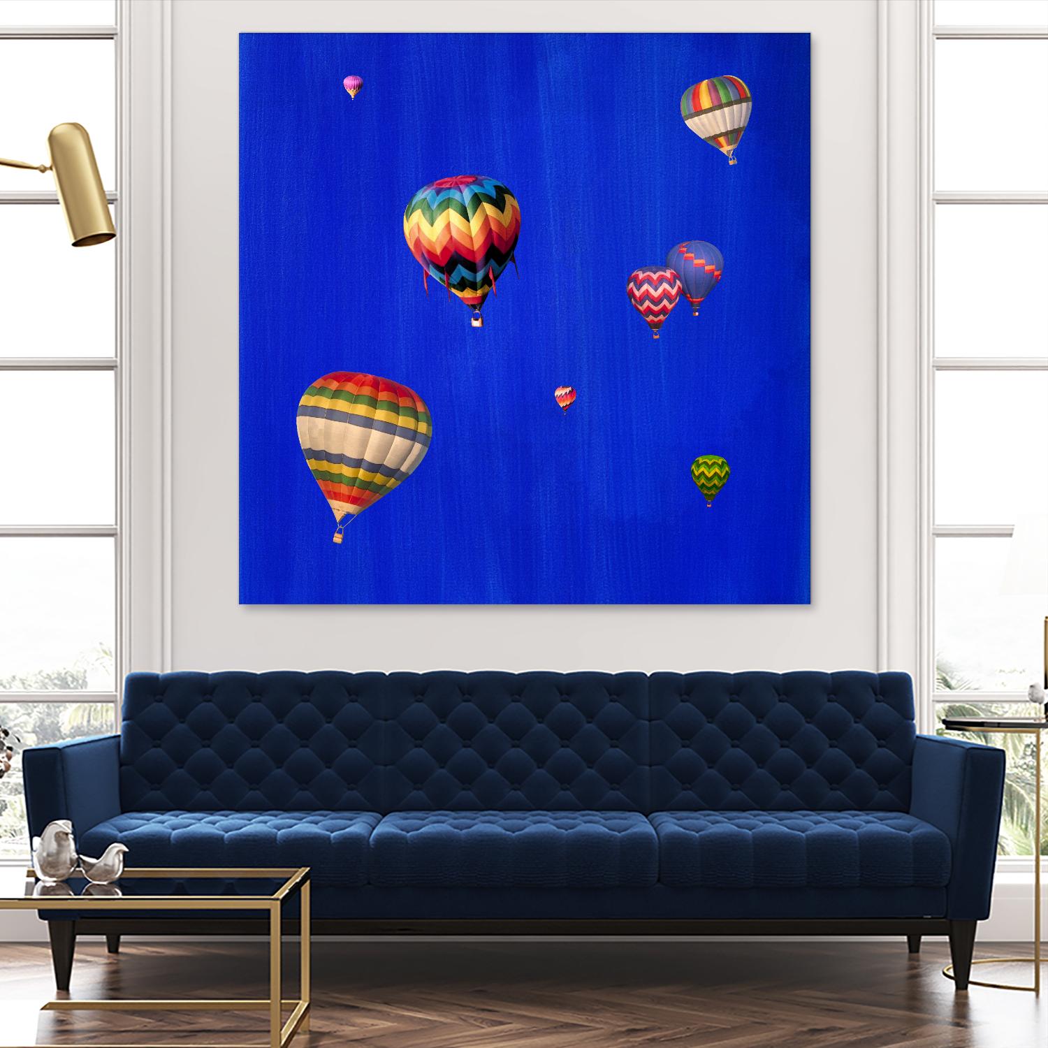 Lift Off C by GI ArtLab on GIANT ART - yellow pop art - alternative