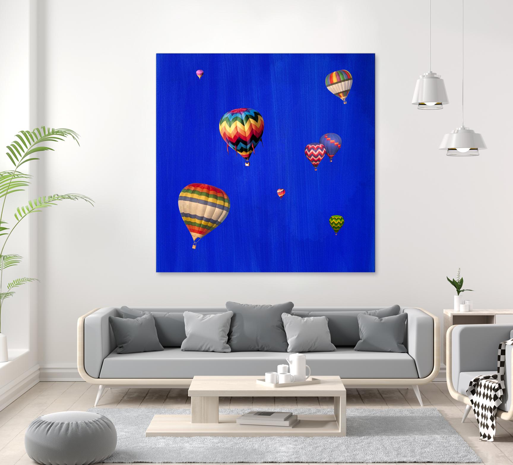 Lift Off C by GI ArtLab on GIANT ART - yellow pop art - alternative