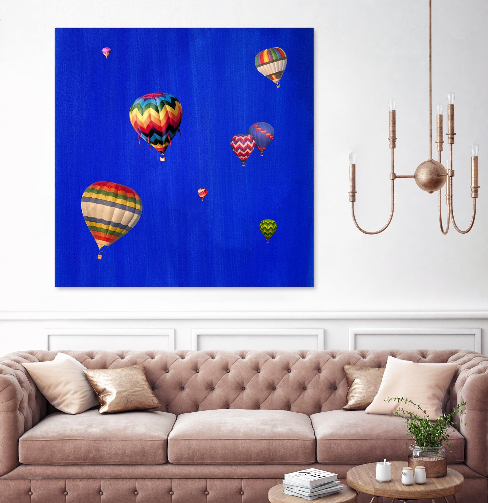 Lift Off C by GI ArtLab on GIANT ART - yellow pop art - alternative