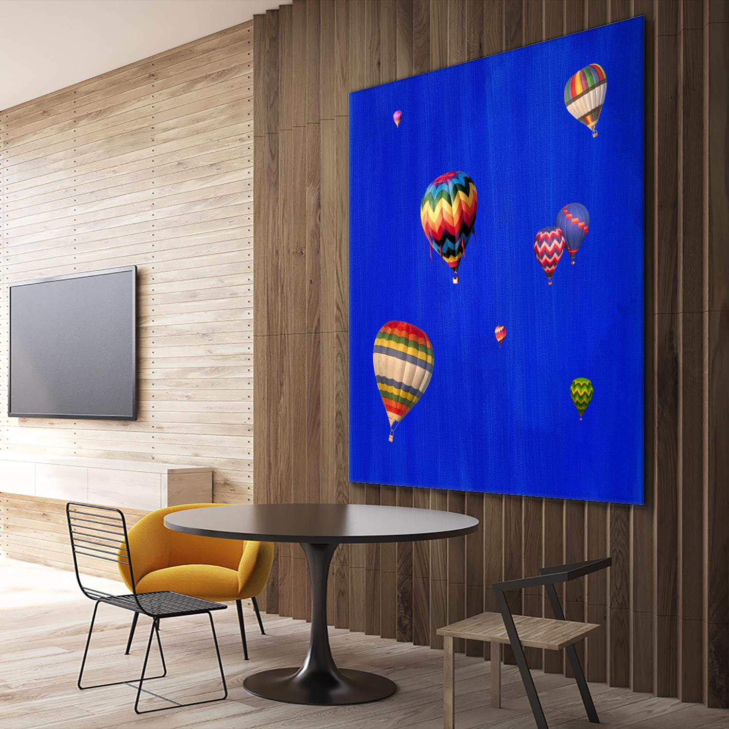 Lift Off C by GI ArtLab on GIANT ART - yellow pop art - alternative