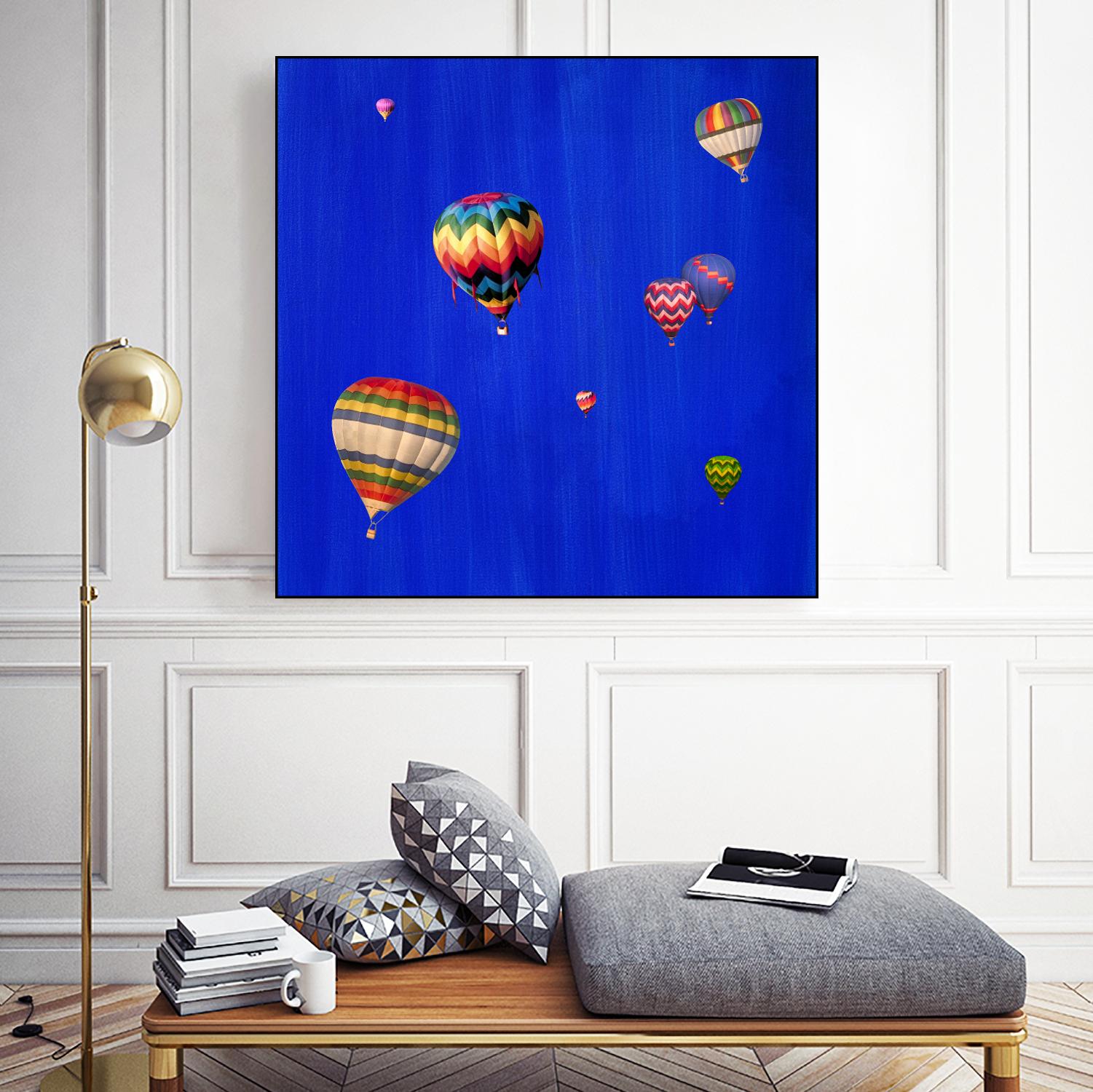 Lift Off C by GI ArtLab on GIANT ART - yellow pop art - alternative