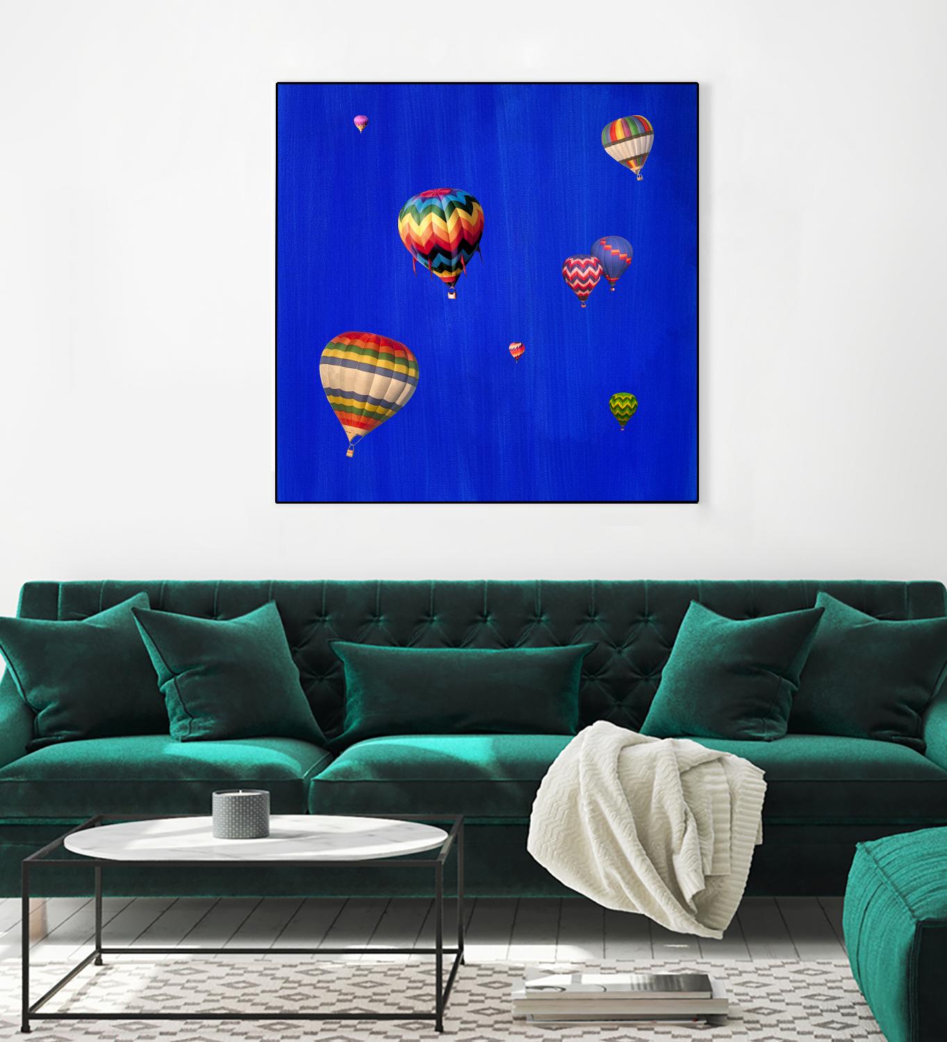 Lift Off C by GI ArtLab on GIANT ART - yellow pop art - alternative