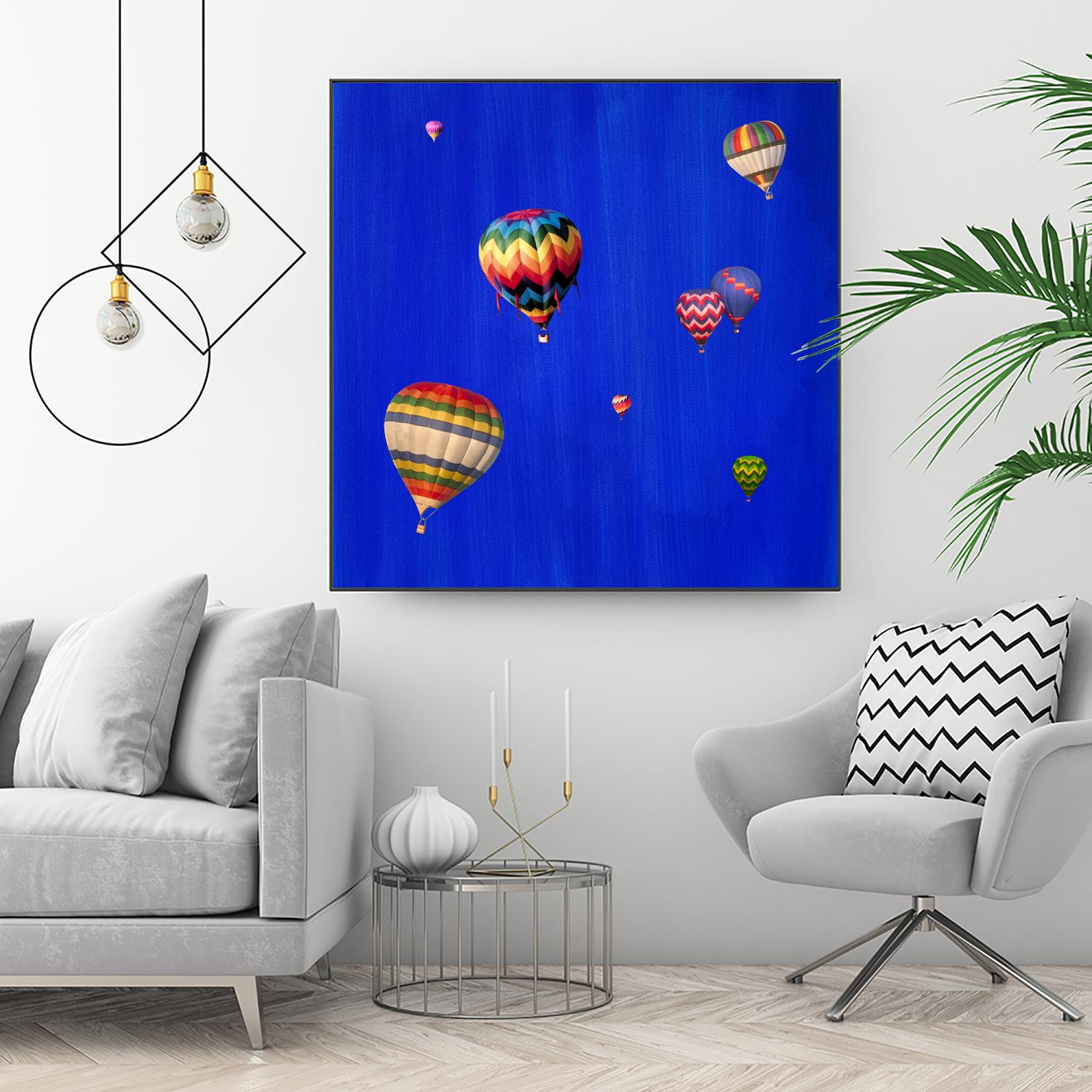 Lift Off C by GI ArtLab on GIANT ART - yellow pop art - alternative