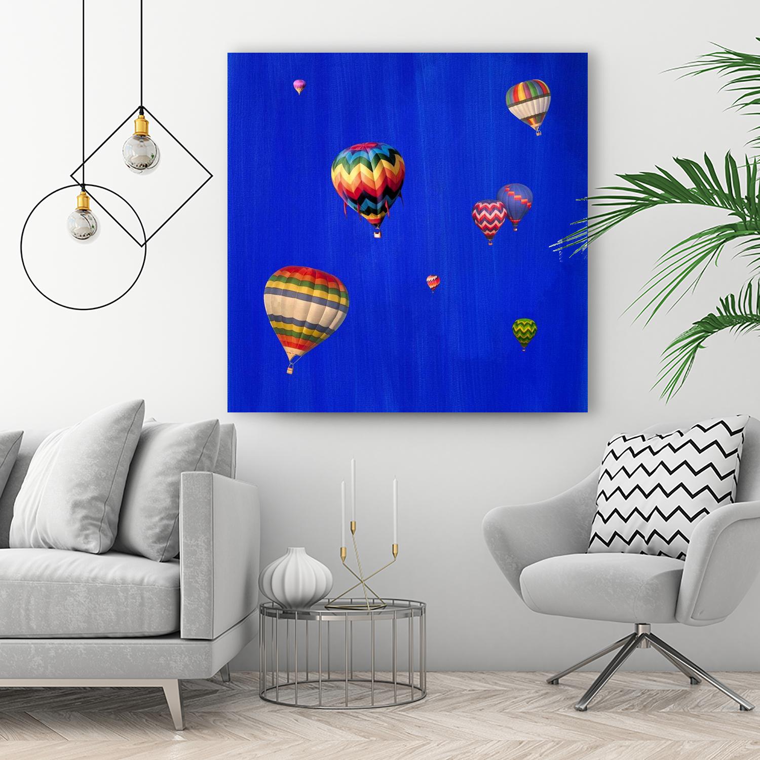 Lift Off C by GI ArtLab on GIANT ART - yellow pop art - alternative