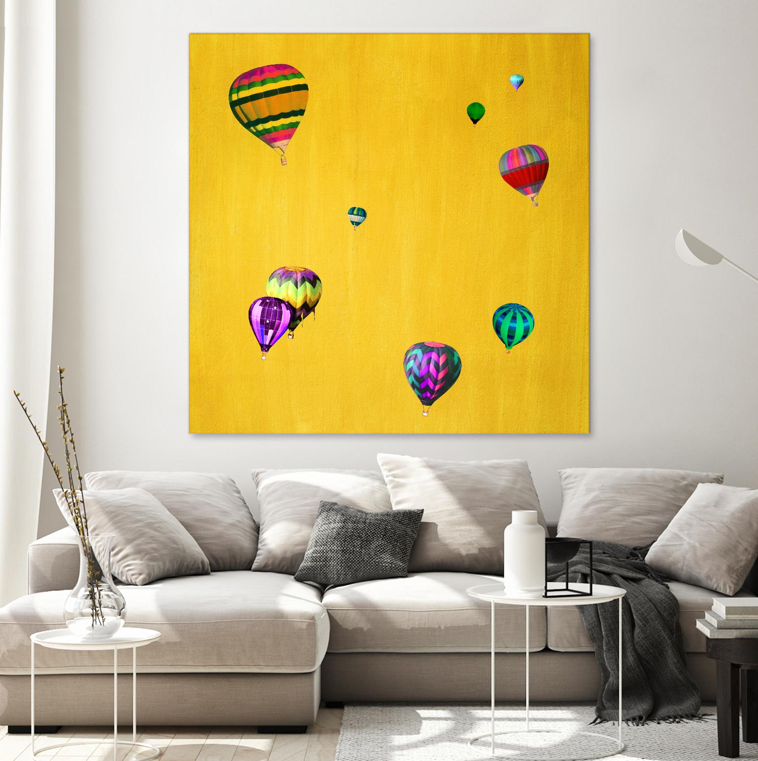 Lift Off F by GI ArtLab on GIANT ART - purple pop art - alternative