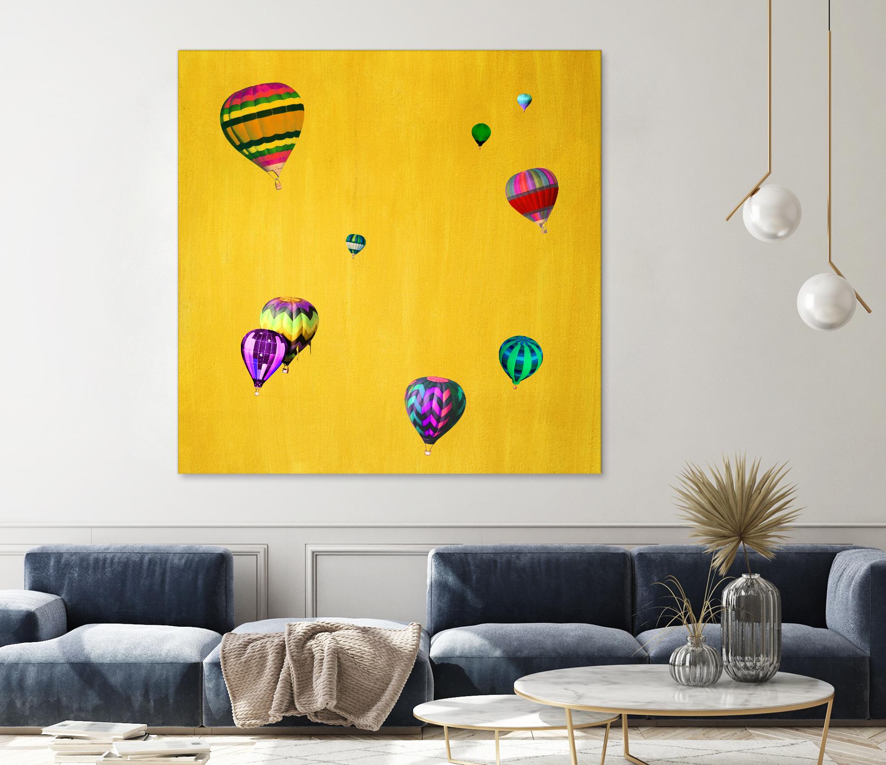 Lift Off F by GI ArtLab on GIANT ART - purple pop art - alternative