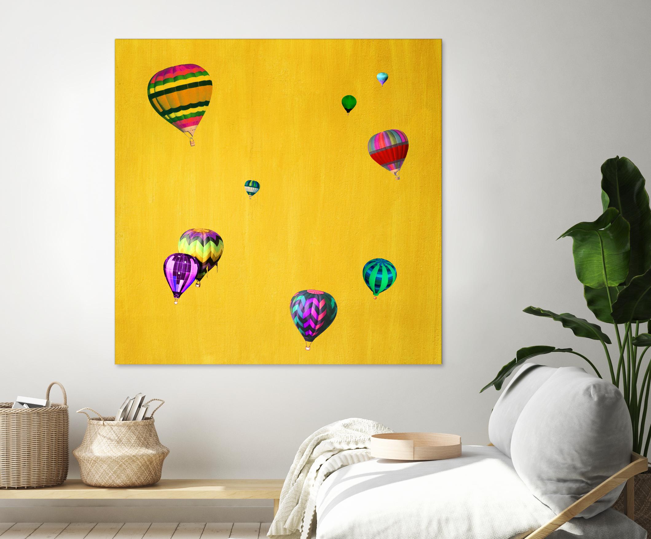 Lift Off F by GI ArtLab on GIANT ART - purple pop art - alternative