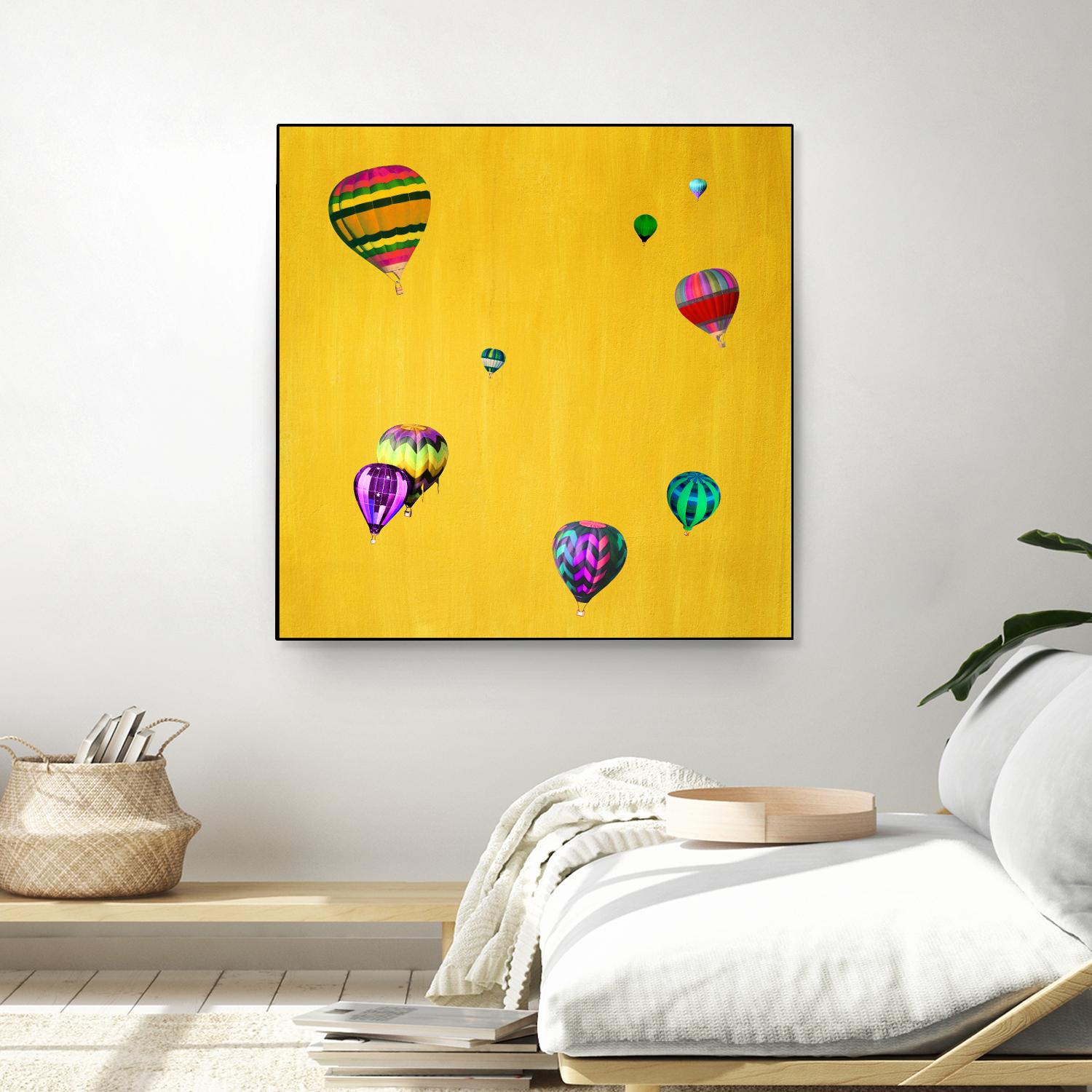 Lift Off F by GI ArtLab on GIANT ART - purple pop art - alternative