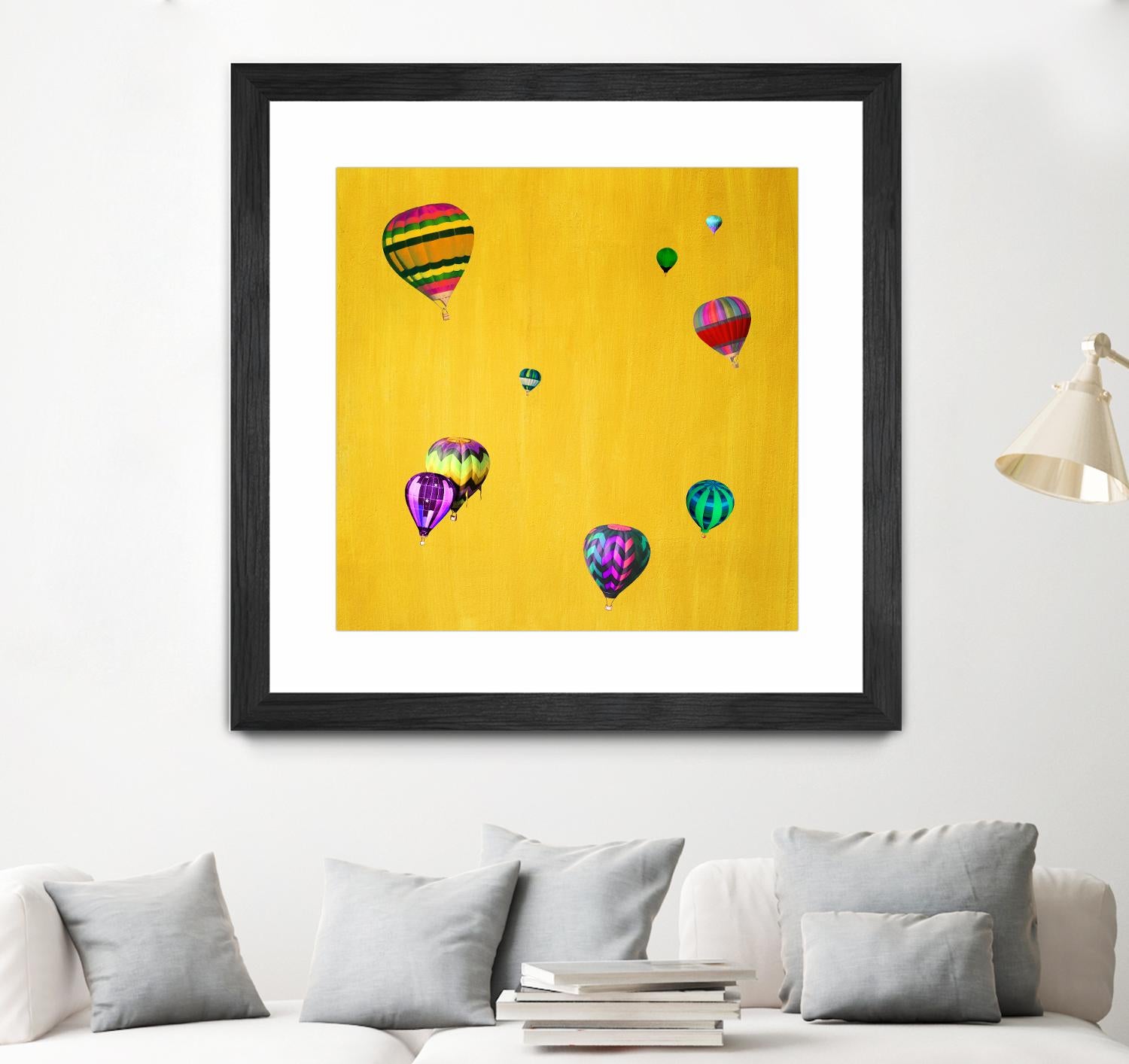 Lift Off F by GI ArtLab on GIANT ART - purple pop art - alternative