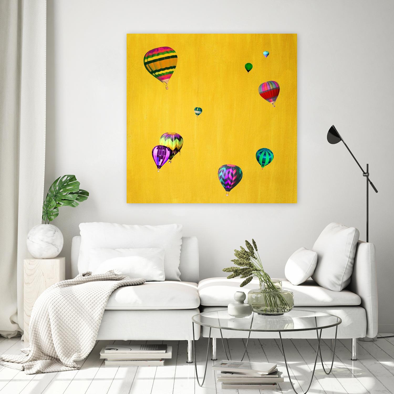 Lift Off F by GI ArtLab on GIANT ART - purple pop art - alternative