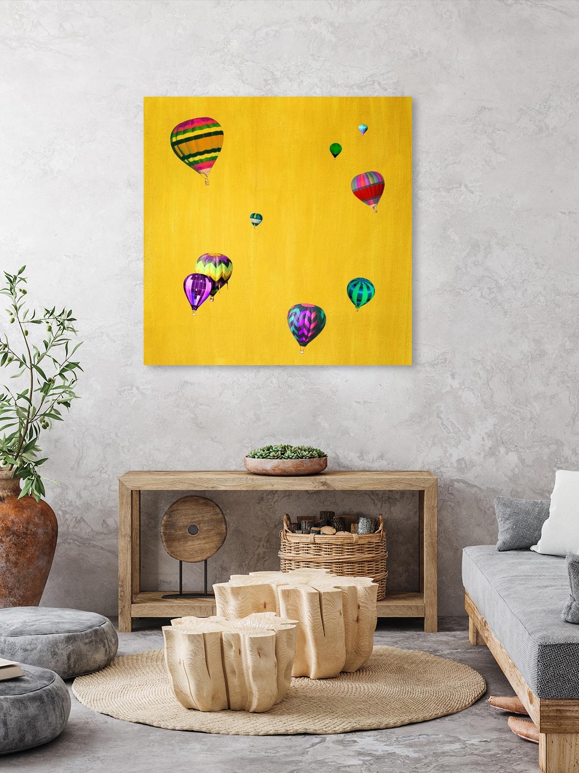 Lift Off F by GI ArtLab on GIANT ART - purple pop art - alternative