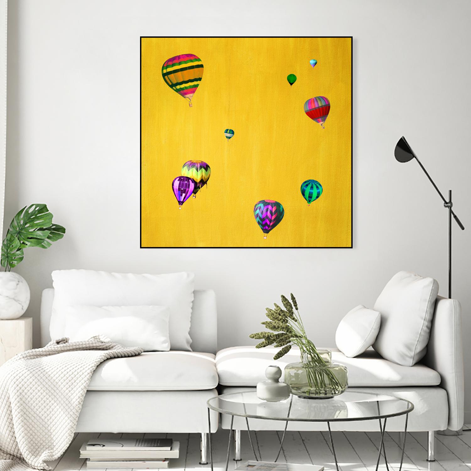 Lift Off F by GI ArtLab on GIANT ART - purple pop art - alternative