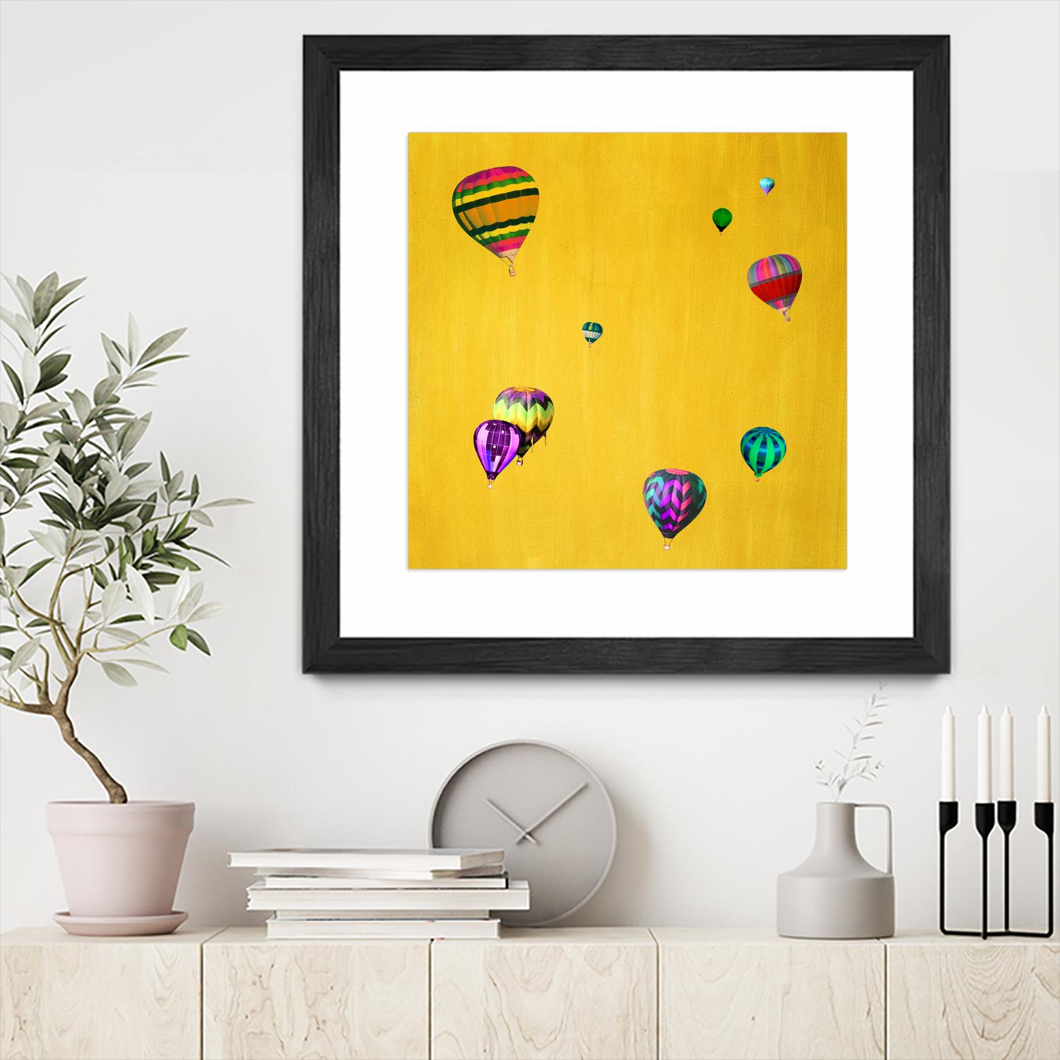 Lift Off F by GI ArtLab on GIANT ART - purple pop art - alternative