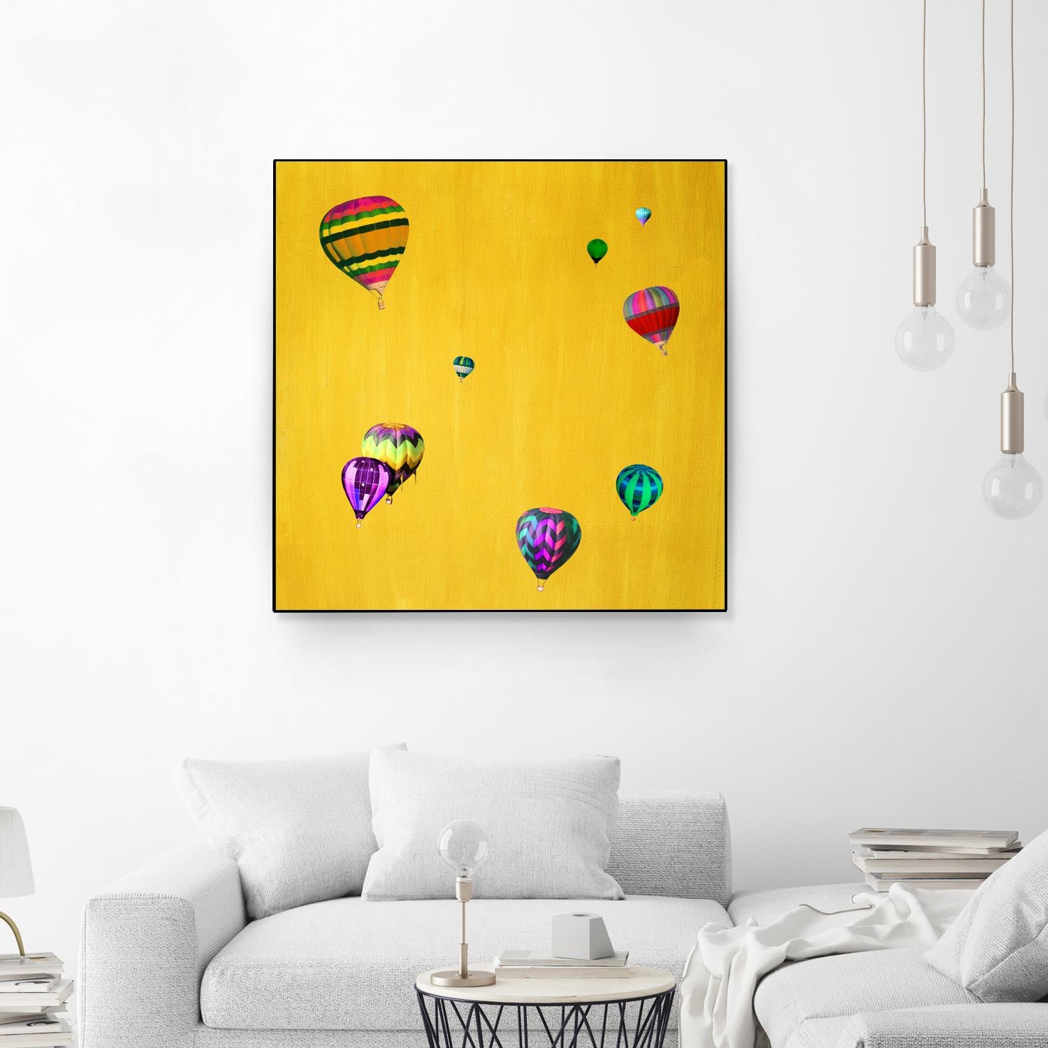 Lift Off F by GI ArtLab on GIANT ART - purple pop art - alternative