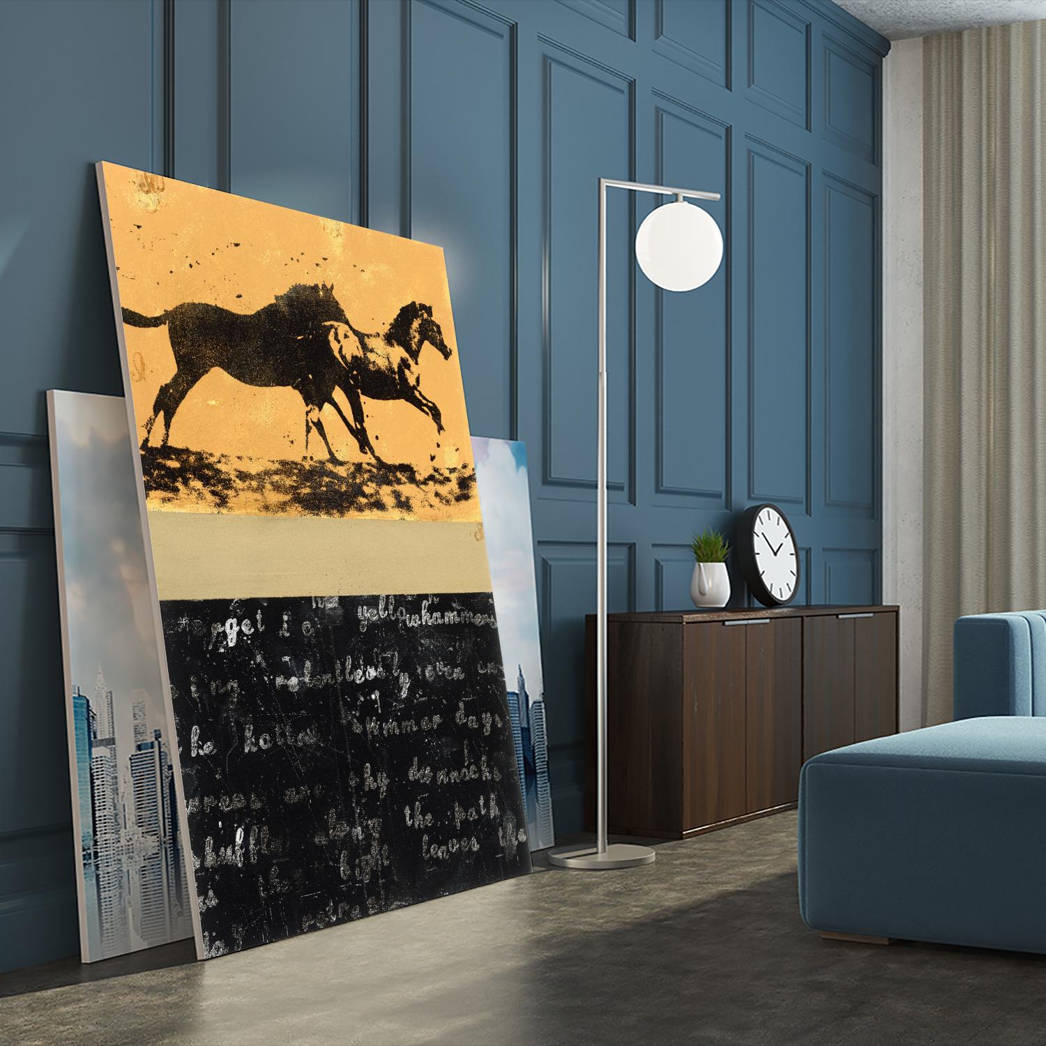 Spirit 2 by JB Hall on GIANT ART - black animals