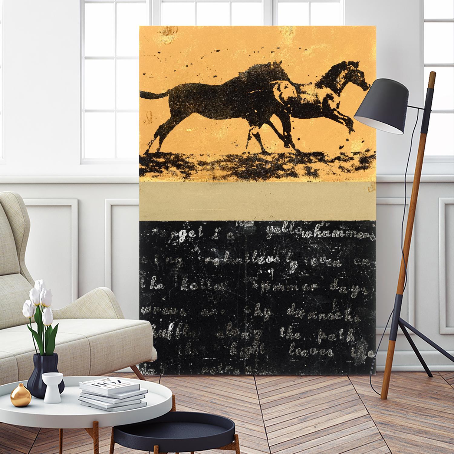 Spirit 2 by JB Hall on GIANT ART - black animals