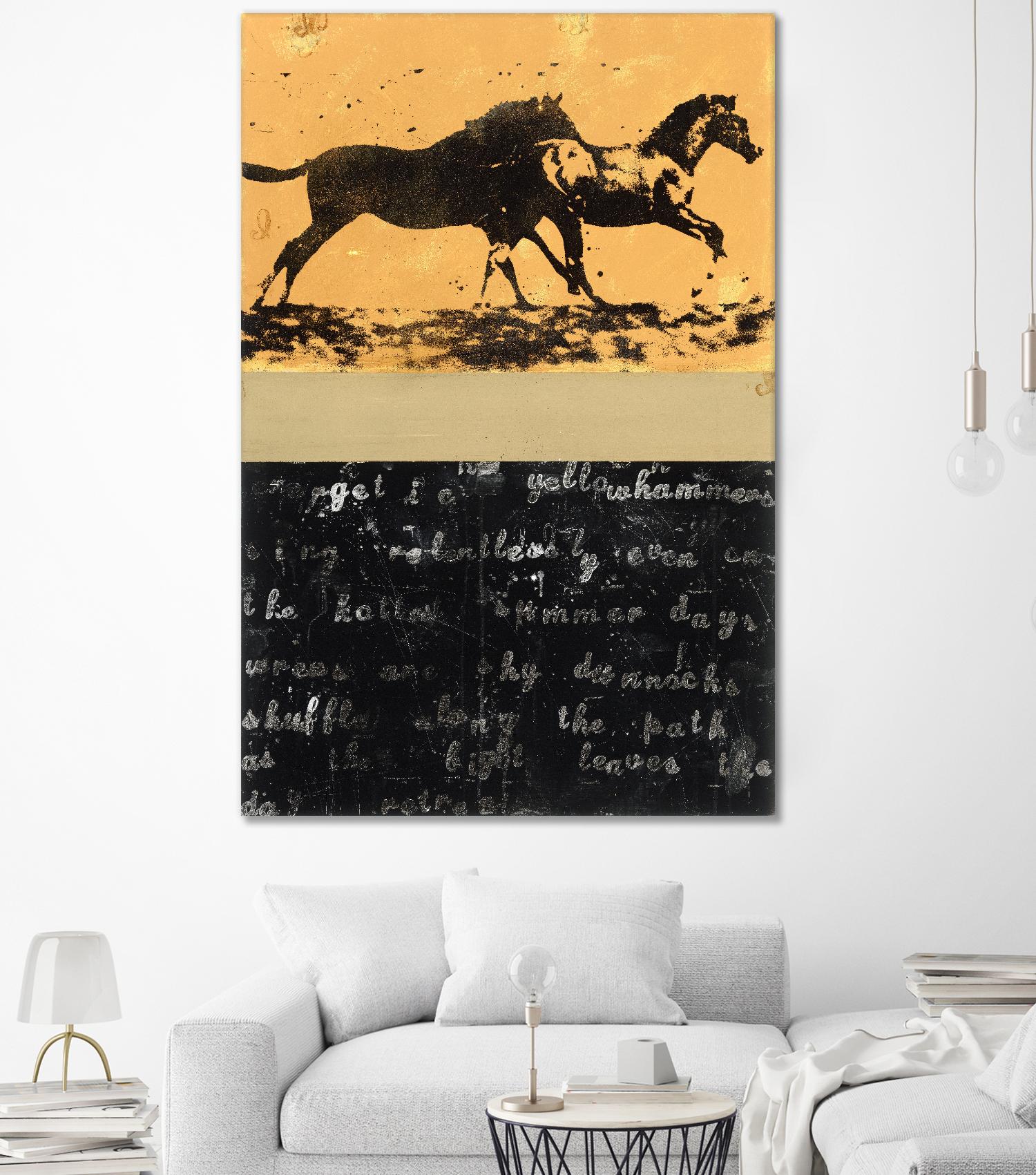 Spirit 2 by JB Hall on GIANT ART - black animals