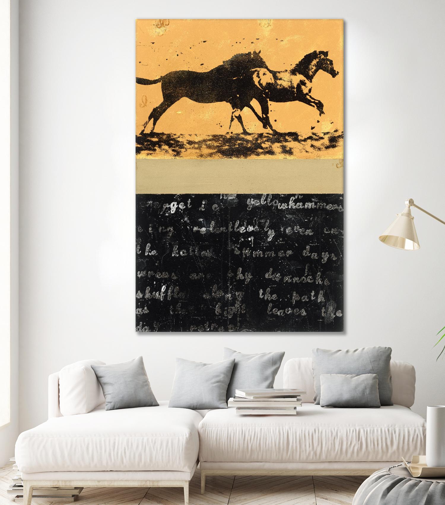 Spirit 2 by JB Hall on GIANT ART - black animals