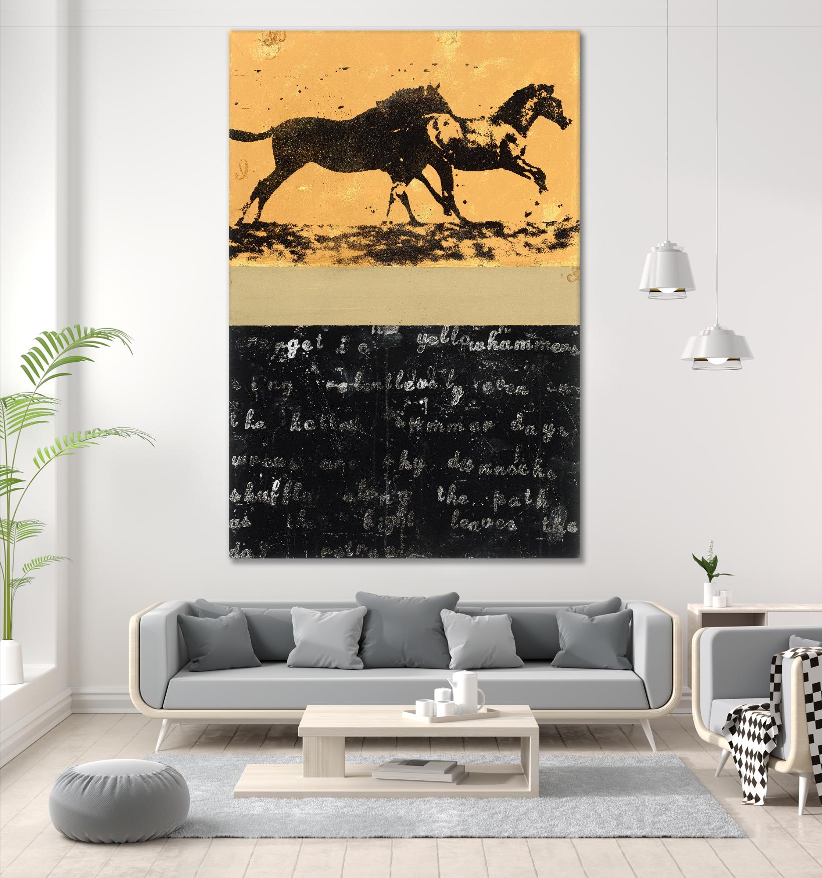Spirit 2 by JB Hall on GIANT ART - black animals