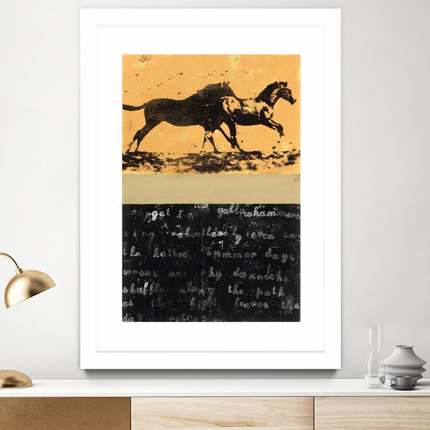 Spirit 2 by JB Hall on GIANT ART - black animals