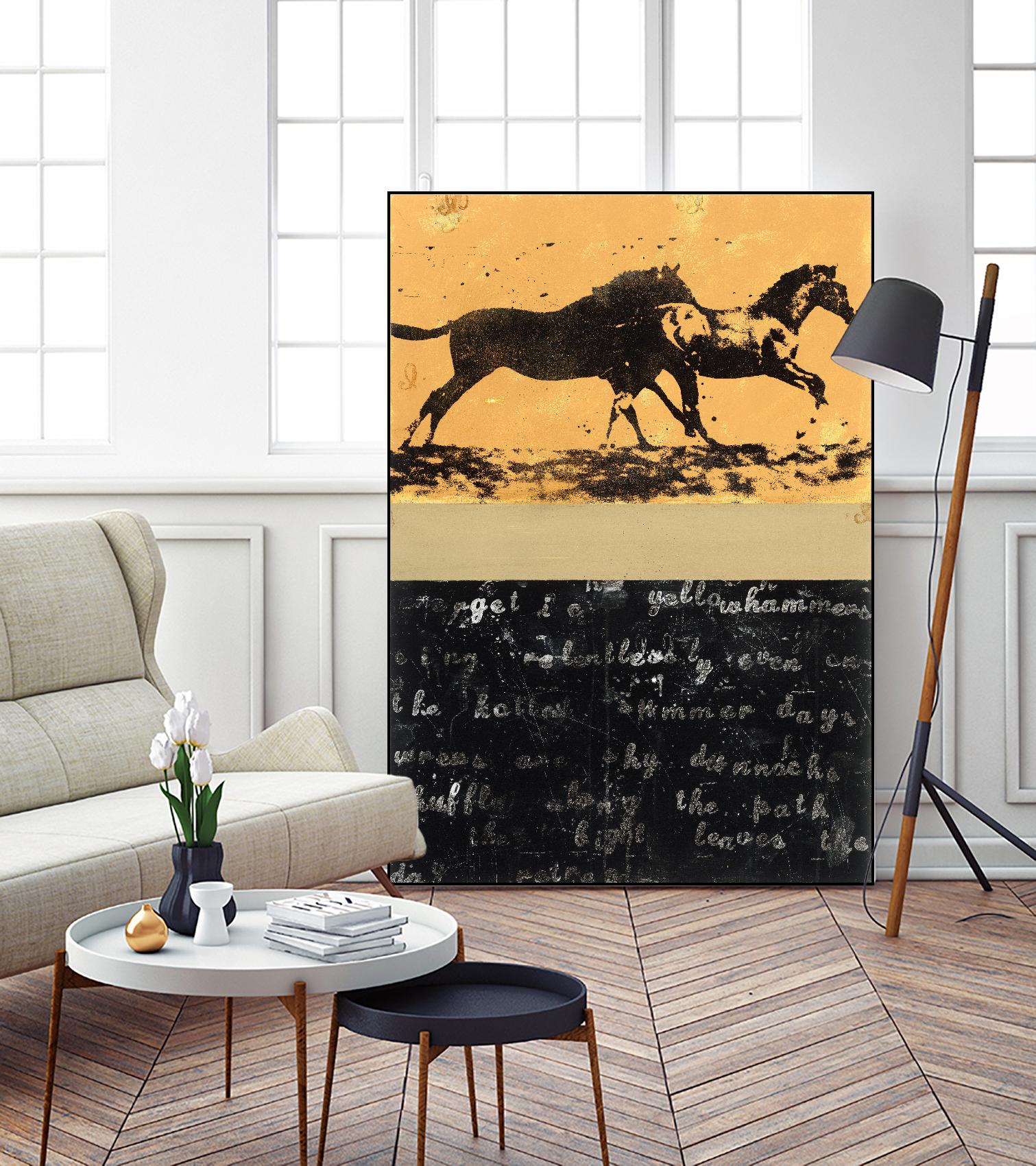 Spirit 2 by JB Hall on GIANT ART - black animals