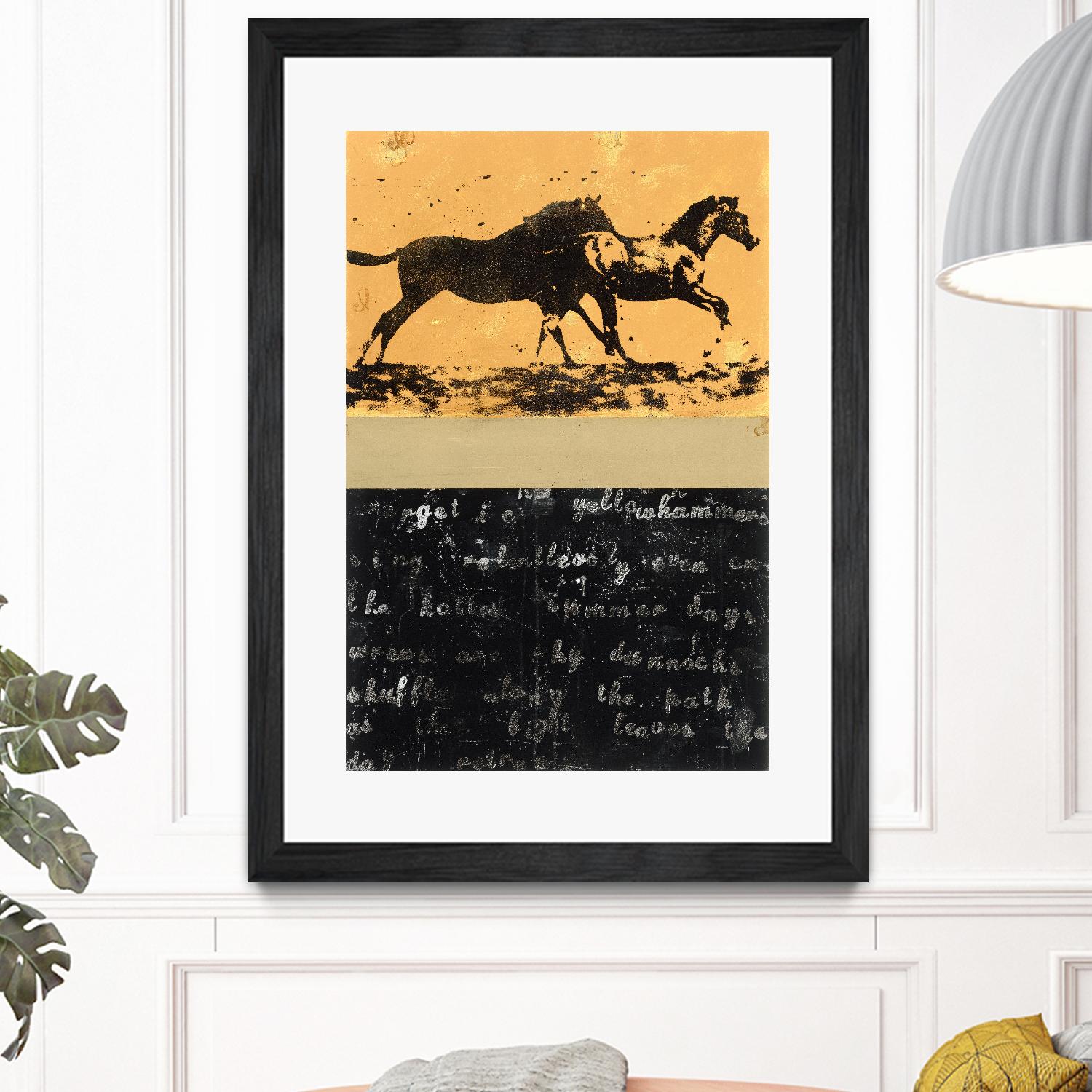 Spirit 2 by JB Hall on GIANT ART - black animals