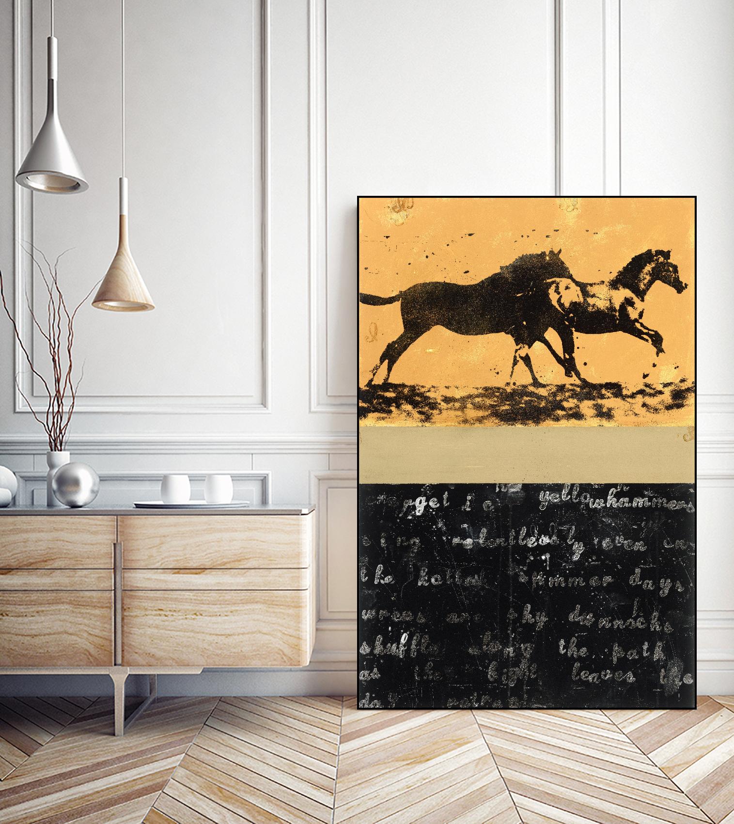 Spirit 2 by JB Hall on GIANT ART - black animals