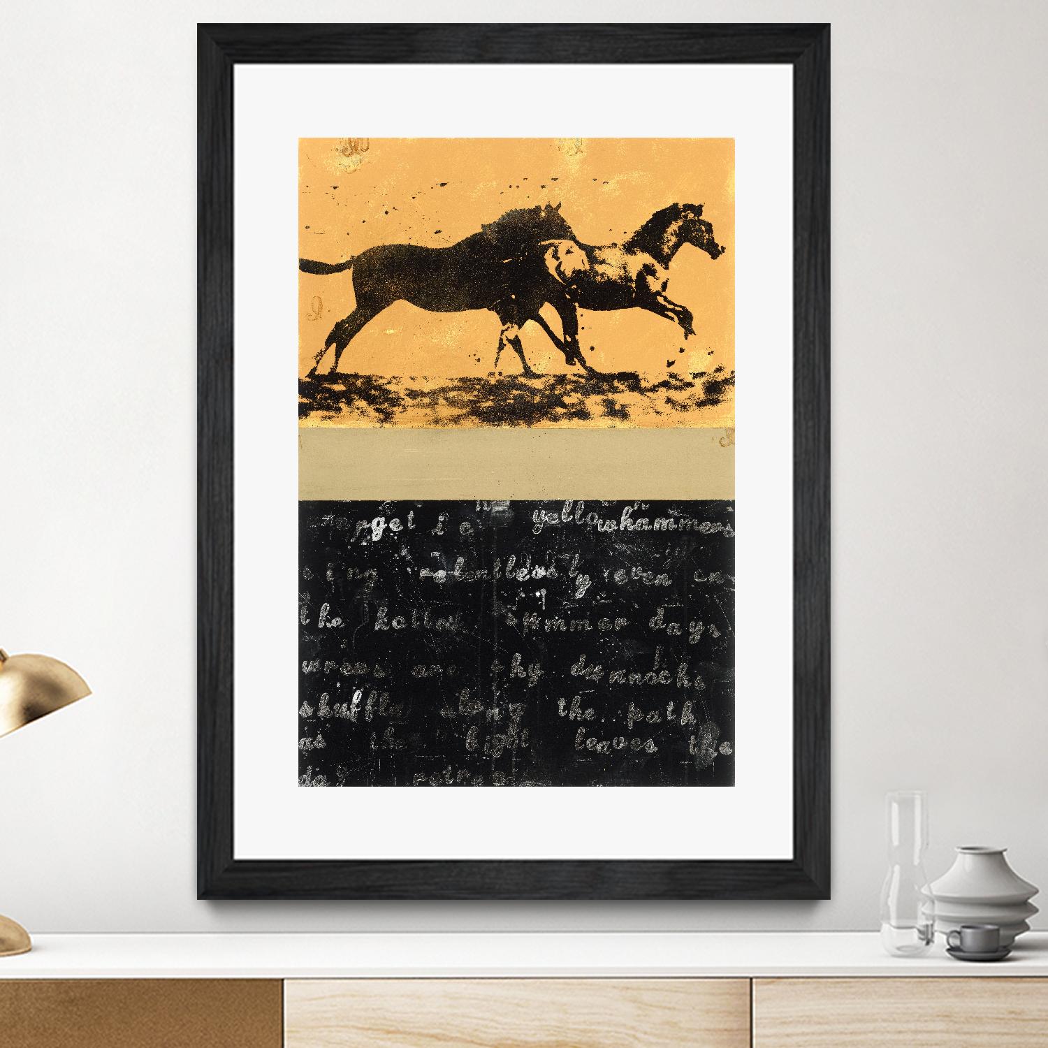 Spirit 2 by JB Hall on GIANT ART - black animals