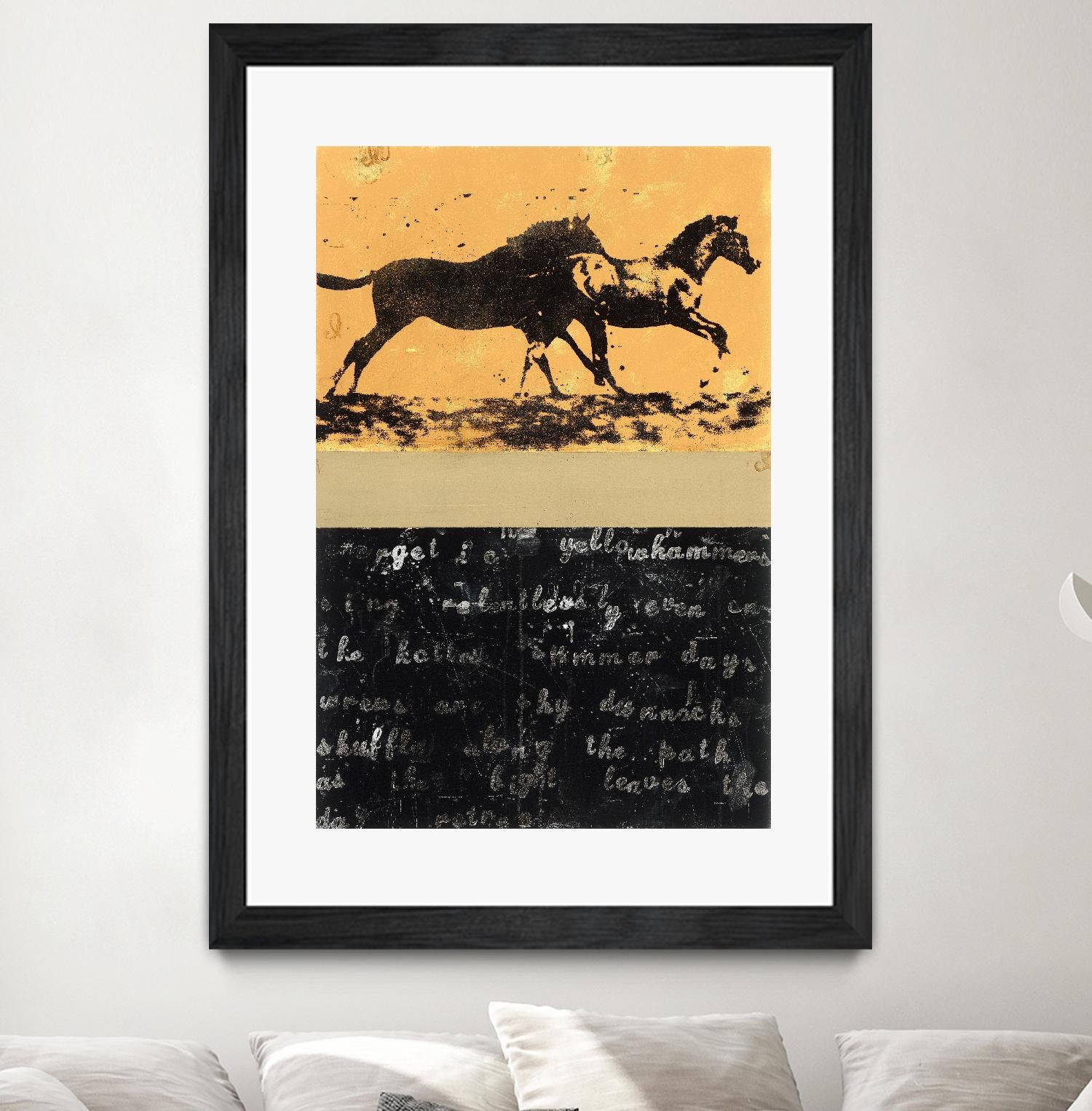 Spirit 2 by JB Hall on GIANT ART - black animals