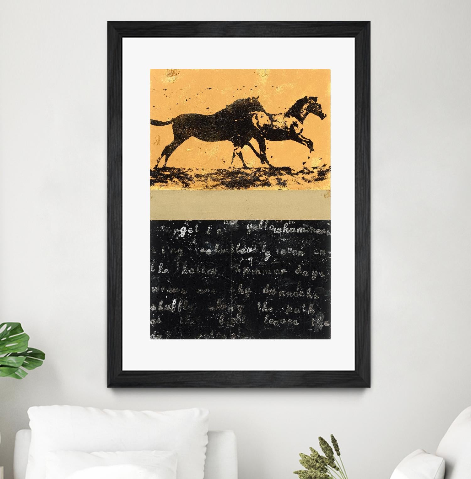 Spirit 2 by JB Hall on GIANT ART - black animals