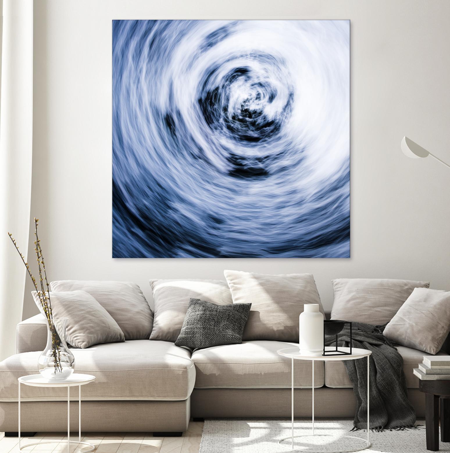 Forest Abstract 1 by Acer Images on GIANT ART - blue photo art