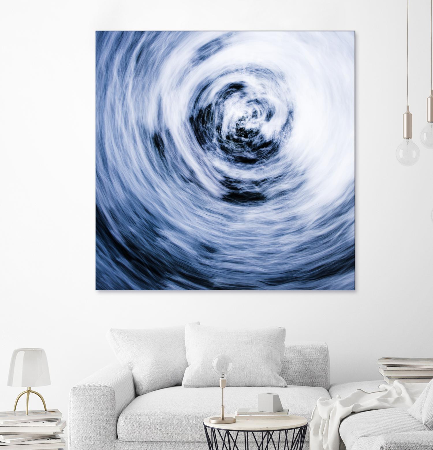 Forest Abstract 1 by Acer Images on GIANT ART - blue photo art