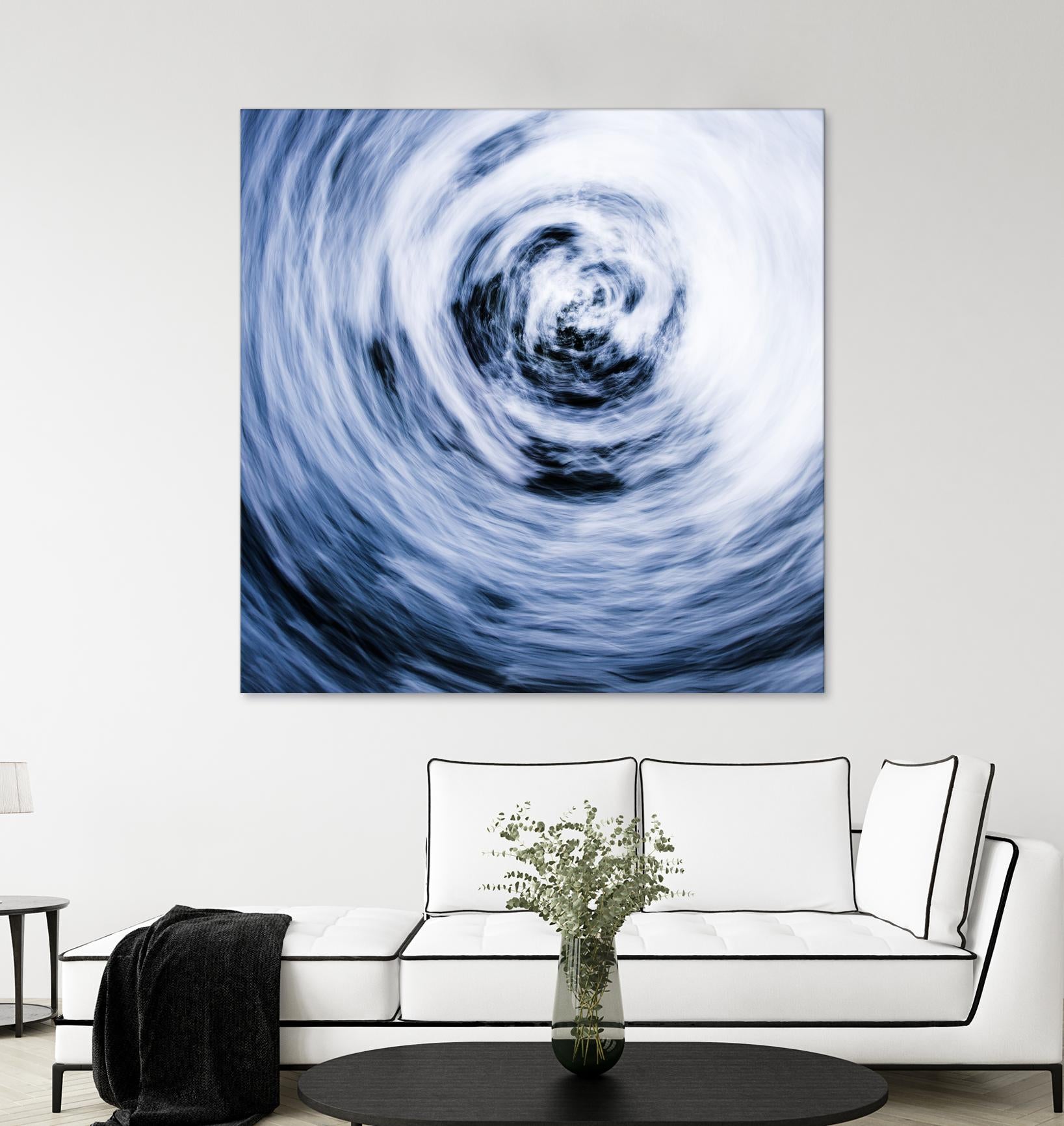 Forest Abstract 1 by Acer Images on GIANT ART - blue photo art