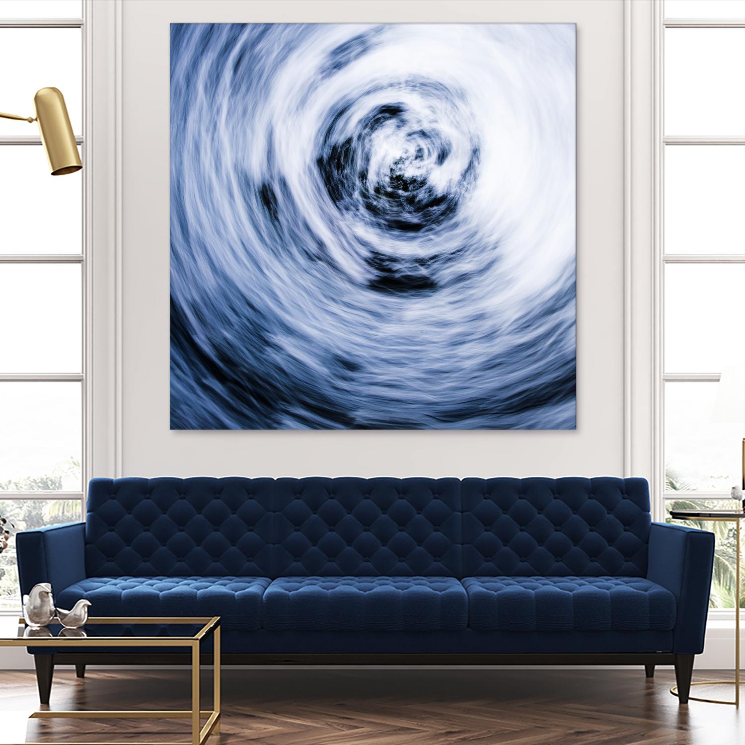 Forest Abstract 1 by Acer Images on GIANT ART - blue photo art