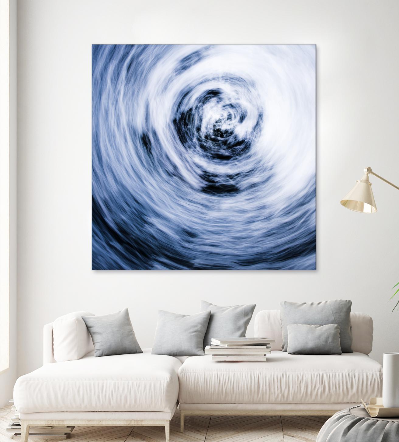 Forest Abstract 1 by Acer Images on GIANT ART - blue photo art