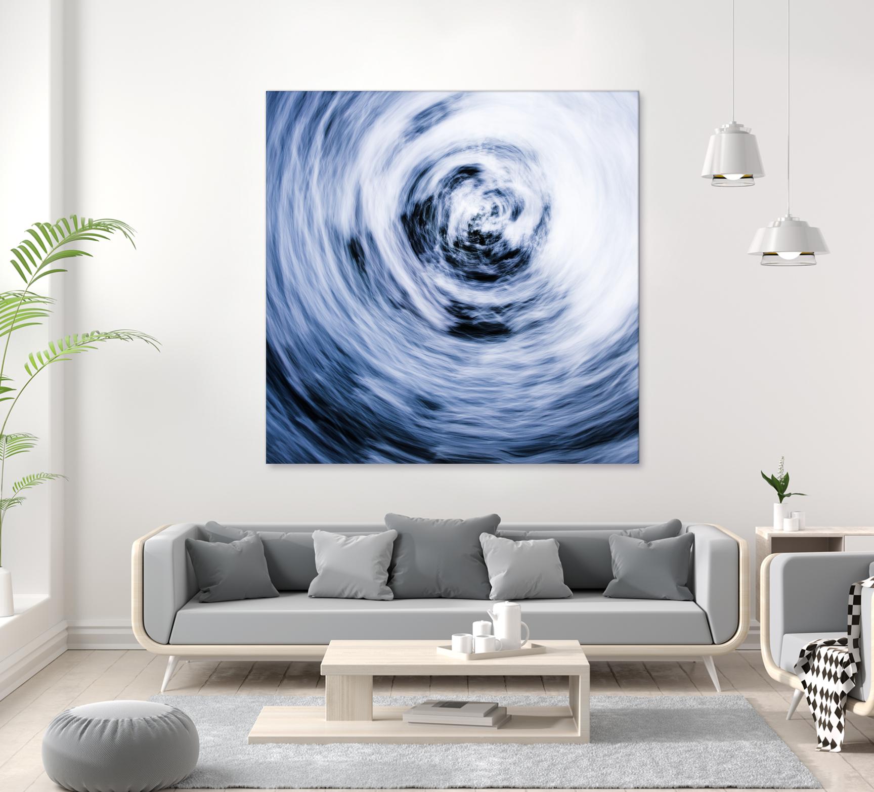 Forest Abstract 1 by Acer Images on GIANT ART - blue photo art