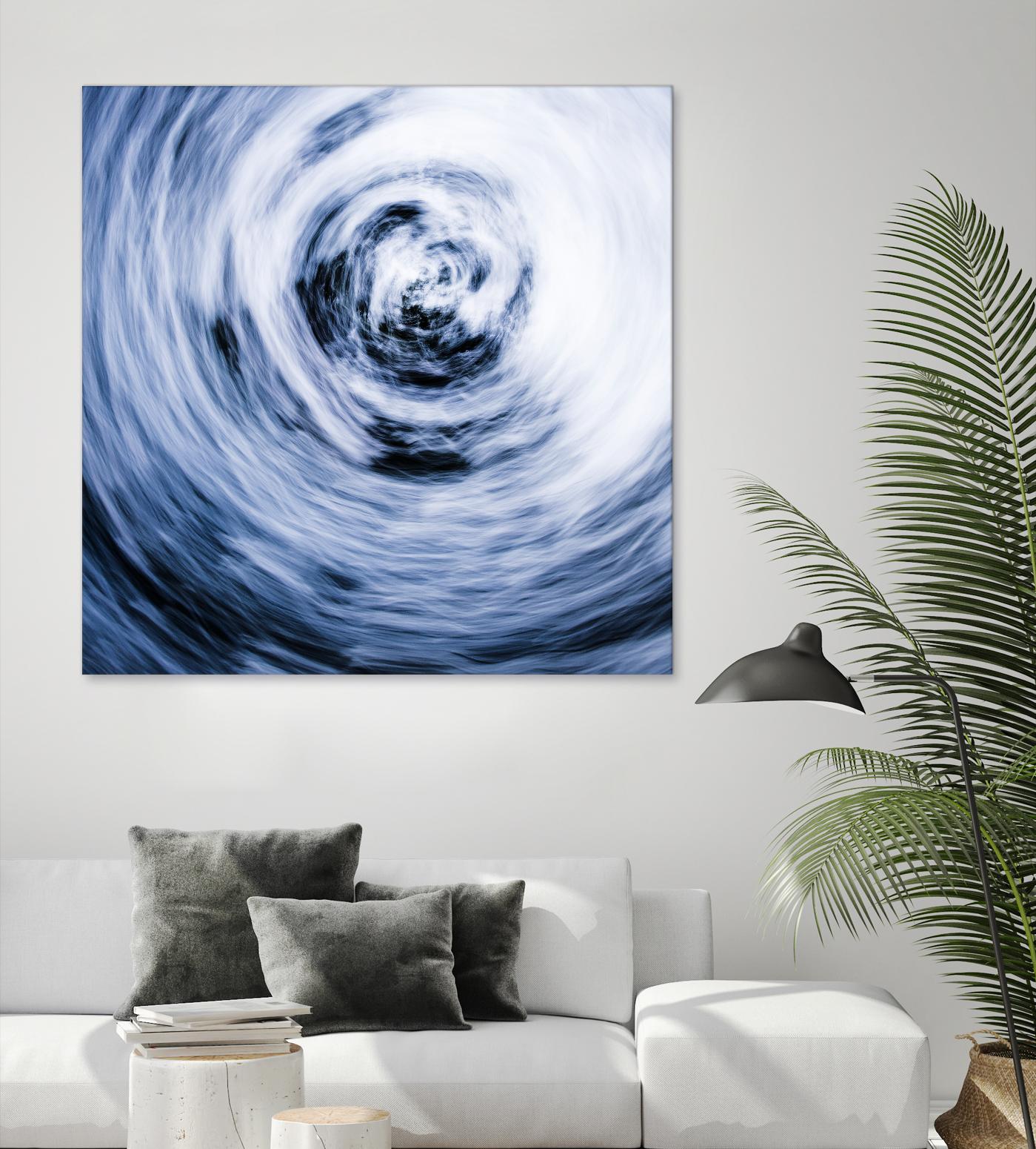 Forest Abstract 1 by Acer Images on GIANT ART - blue photo art