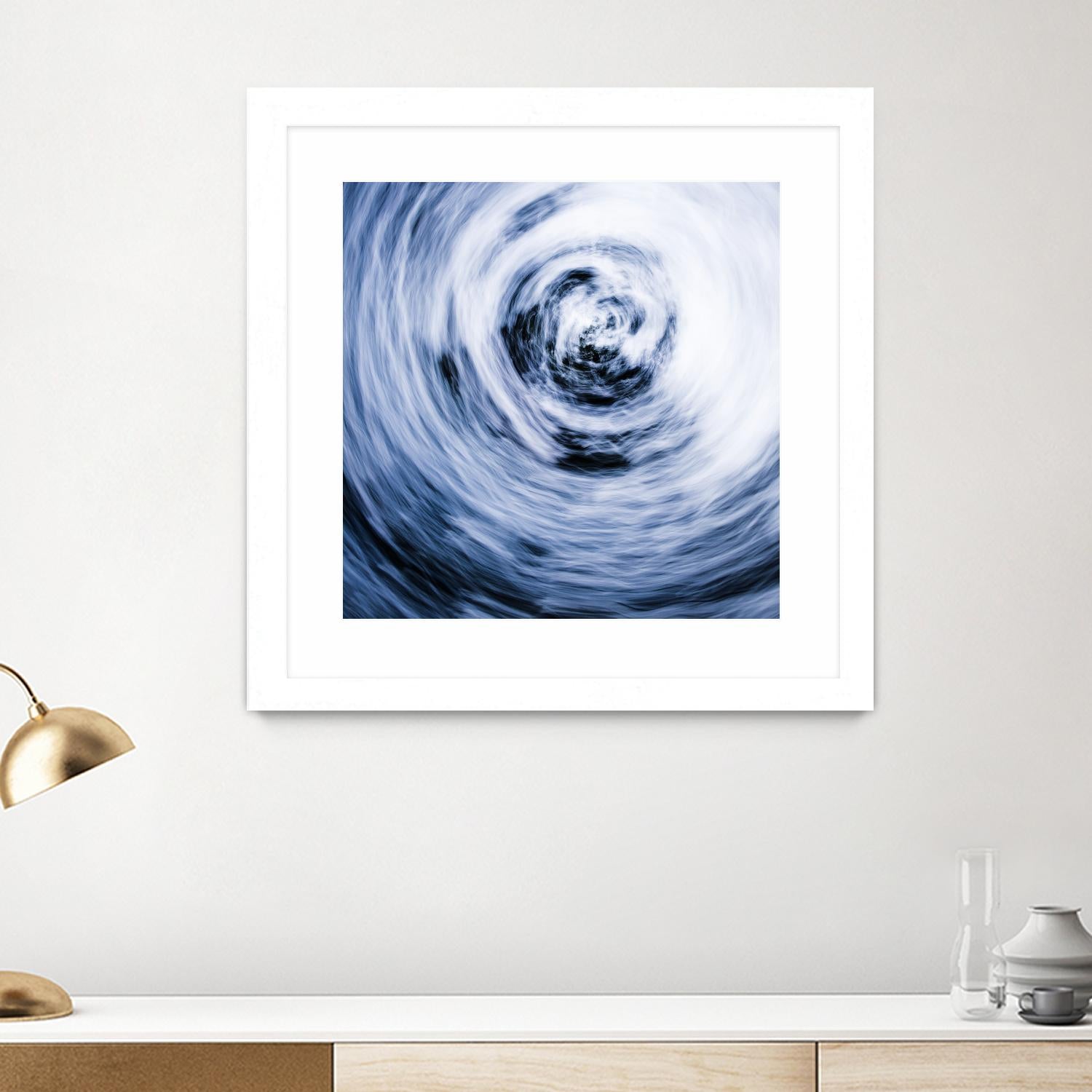 Forest Abstract 1 by Acer Images on GIANT ART - blue photo art