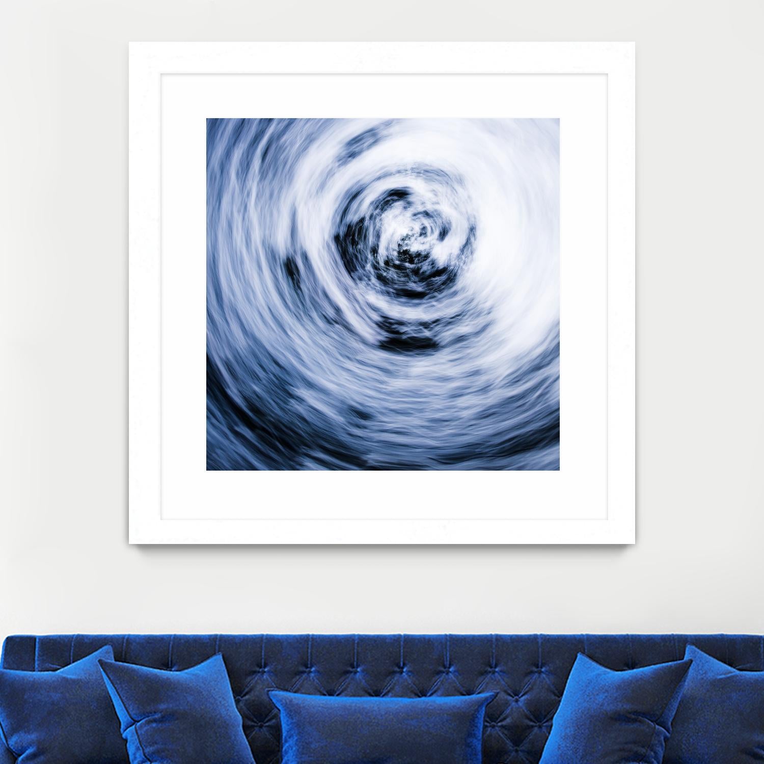 Forest Abstract 1 by Acer Images on GIANT ART - blue photo art