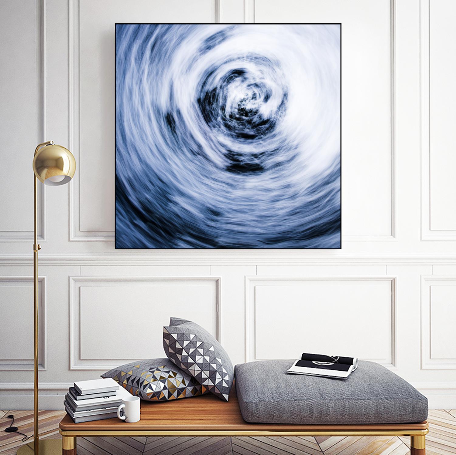 Forest Abstract 1 by Acer Images on GIANT ART - blue photo art