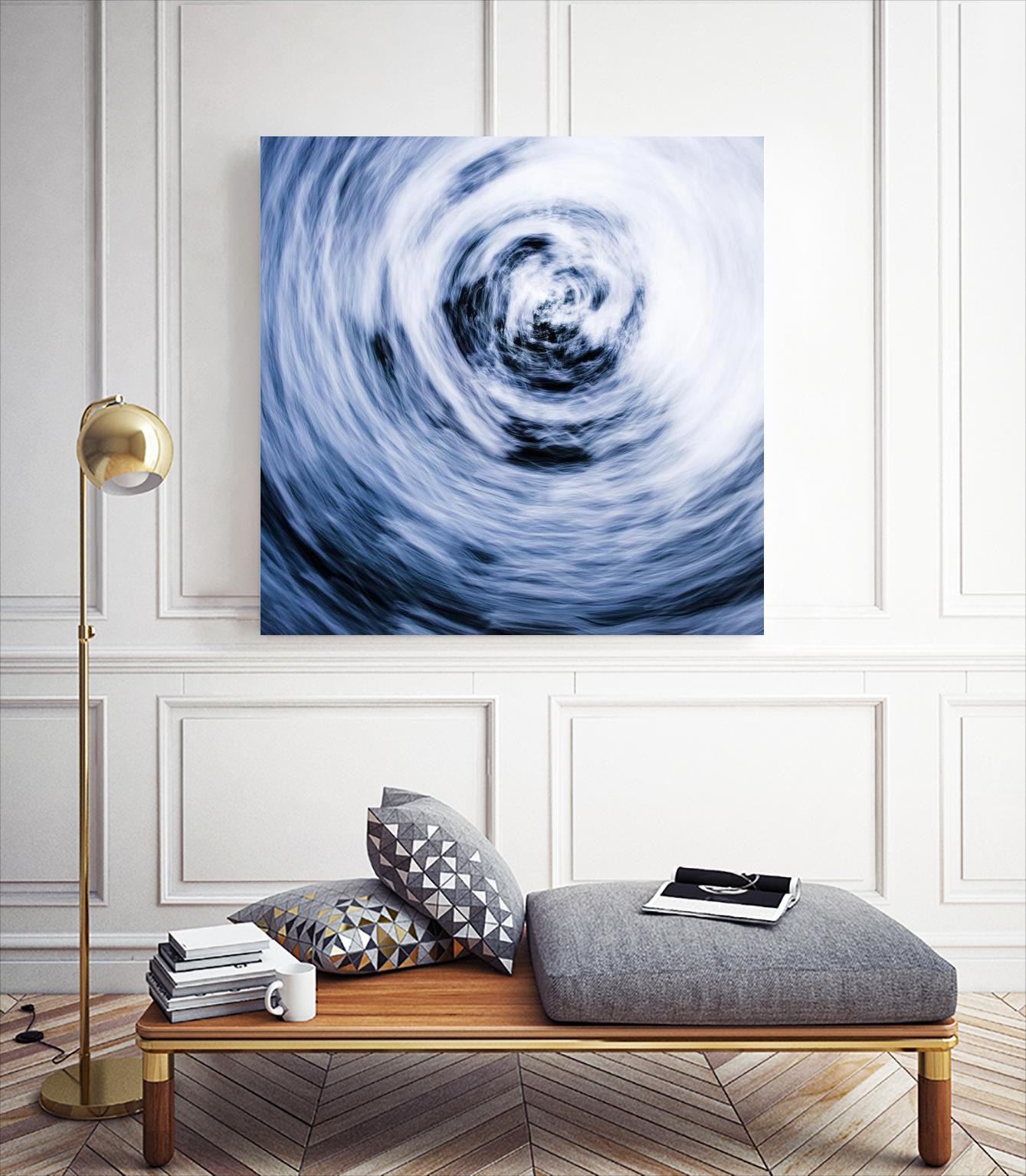 Forest Abstract 1 by Acer Images on GIANT ART - blue photo art