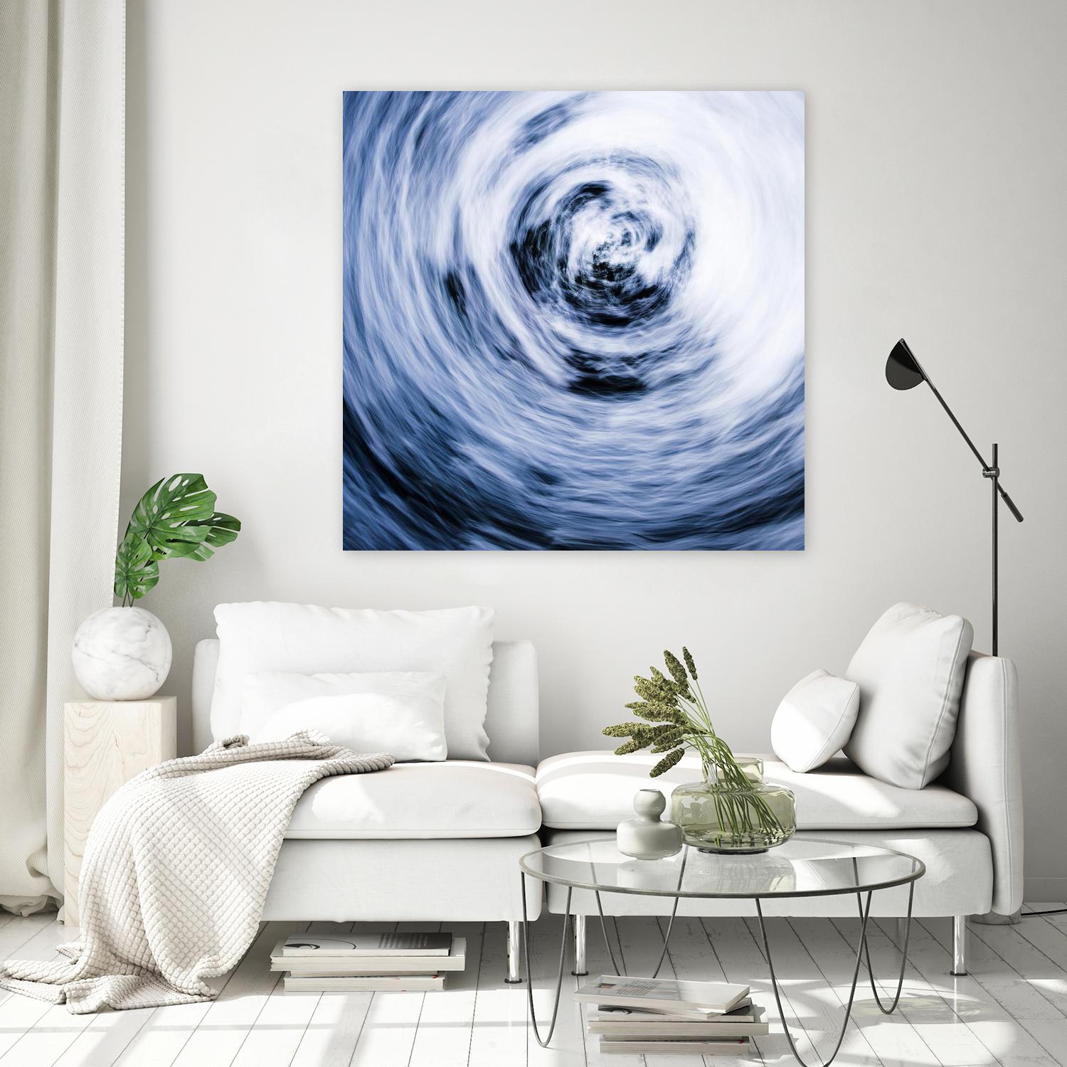 Forest Abstract 1 by Acer Images on GIANT ART - blue photo art