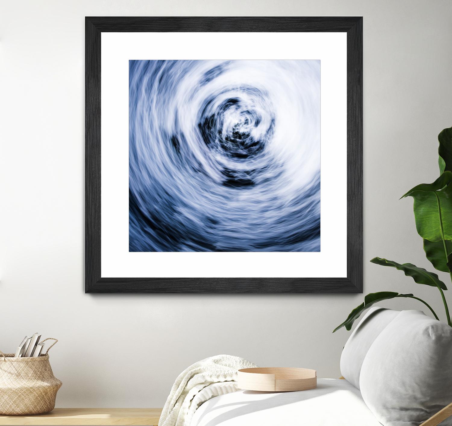 Forest Abstract 1 by Acer Images on GIANT ART - blue photo art