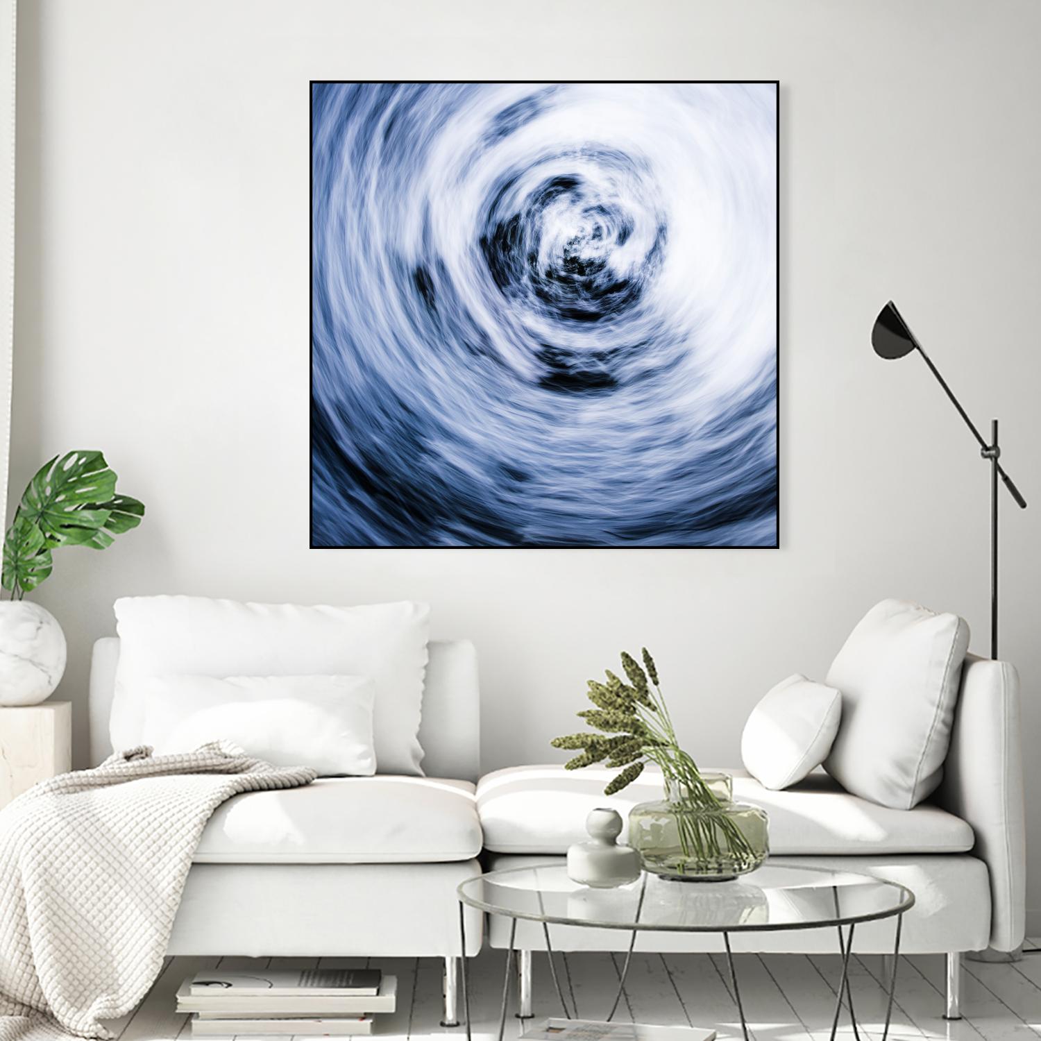 Forest Abstract 1 by Acer Images on GIANT ART - blue photo art