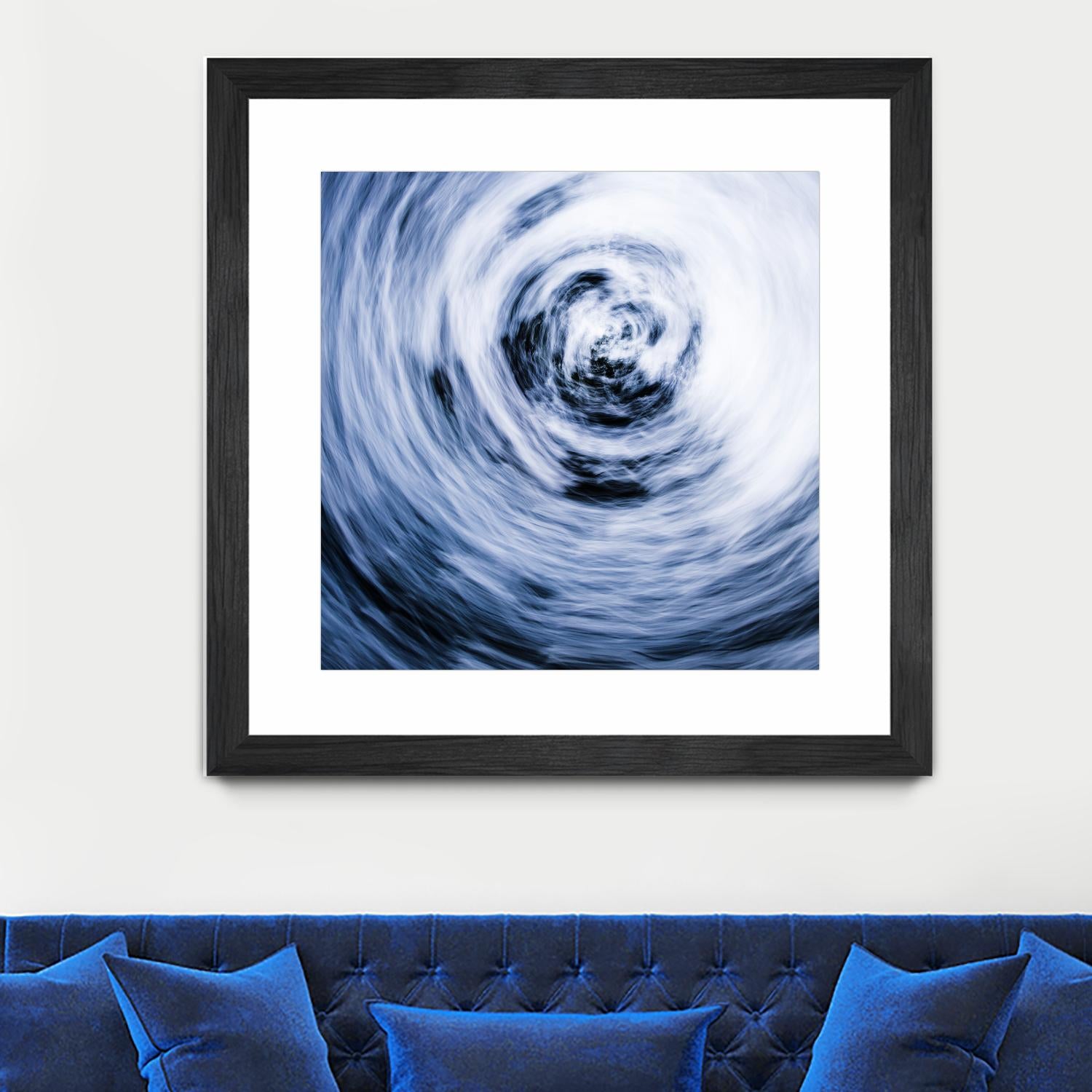 Forest Abstract 1 by Acer Images on GIANT ART - blue photo art